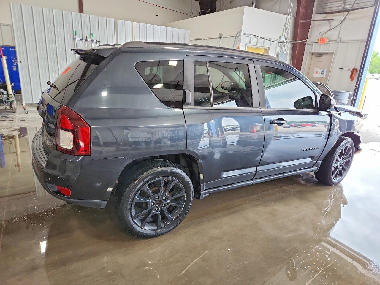 2014 Jeep Compass Sport Угольный vin: 1C4NJCBA4ED764220