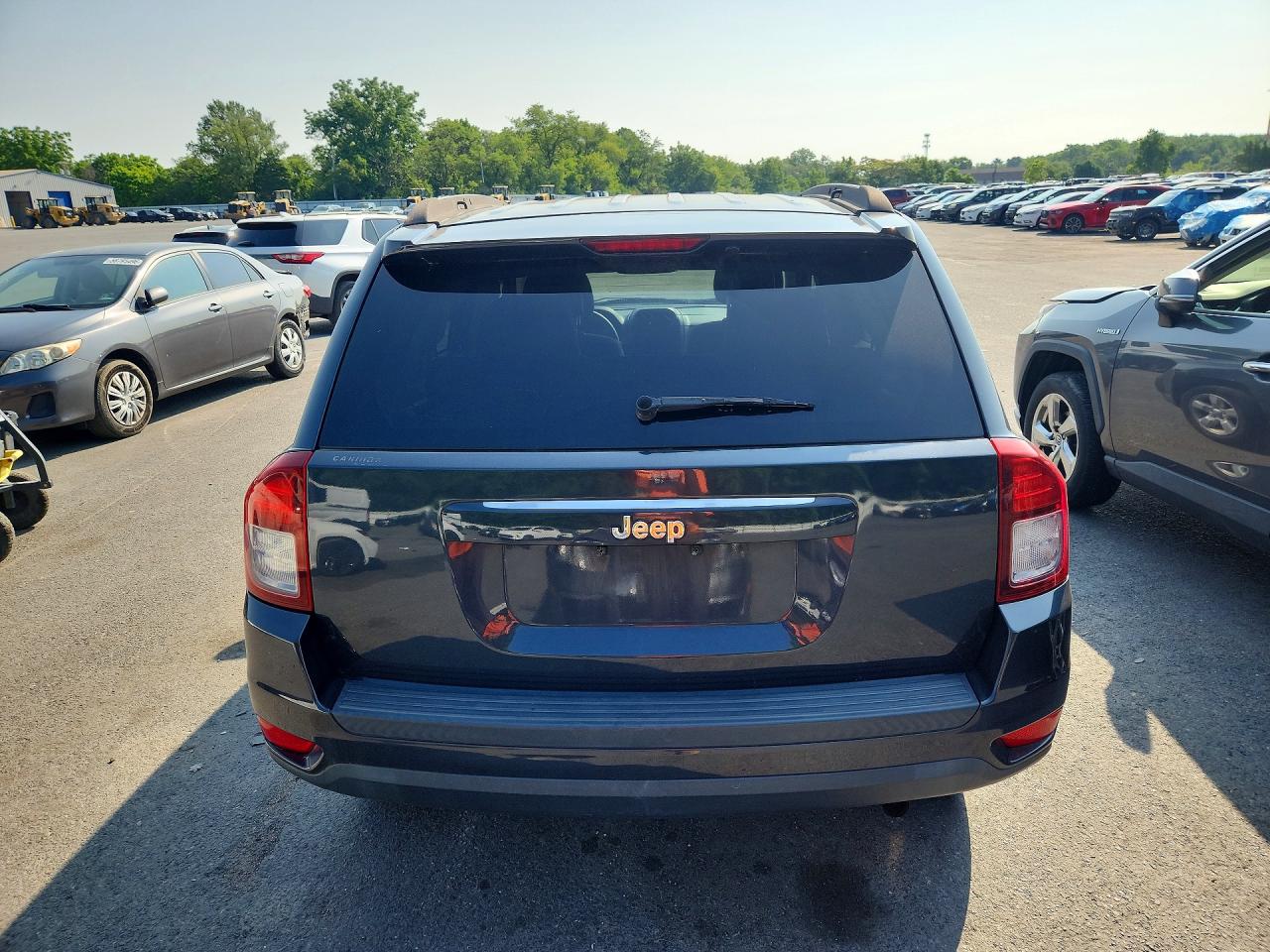 2014 Jeep Compass Sport Black vin: 1C4NJCBA4ED789313