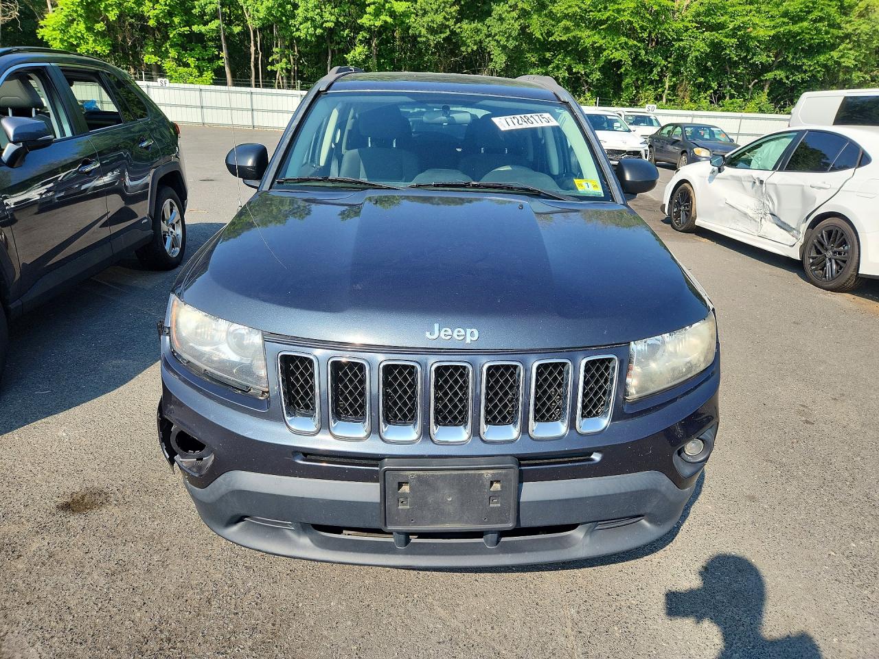 2014 Jeep Compass Sport Black vin: 1C4NJCBA4ED789313