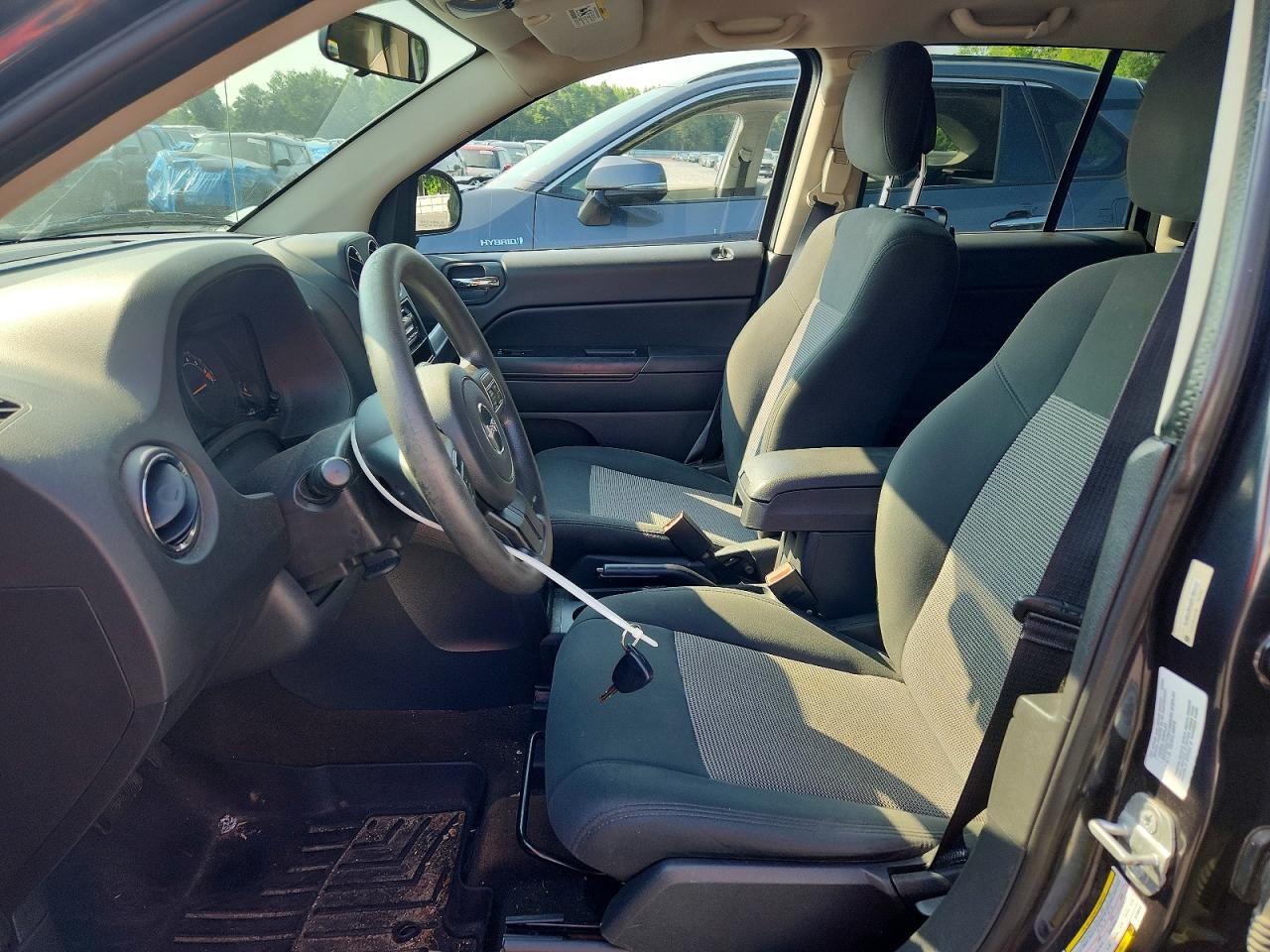2014 Jeep Compass Sport Black vin: 1C4NJCBA4ED789313