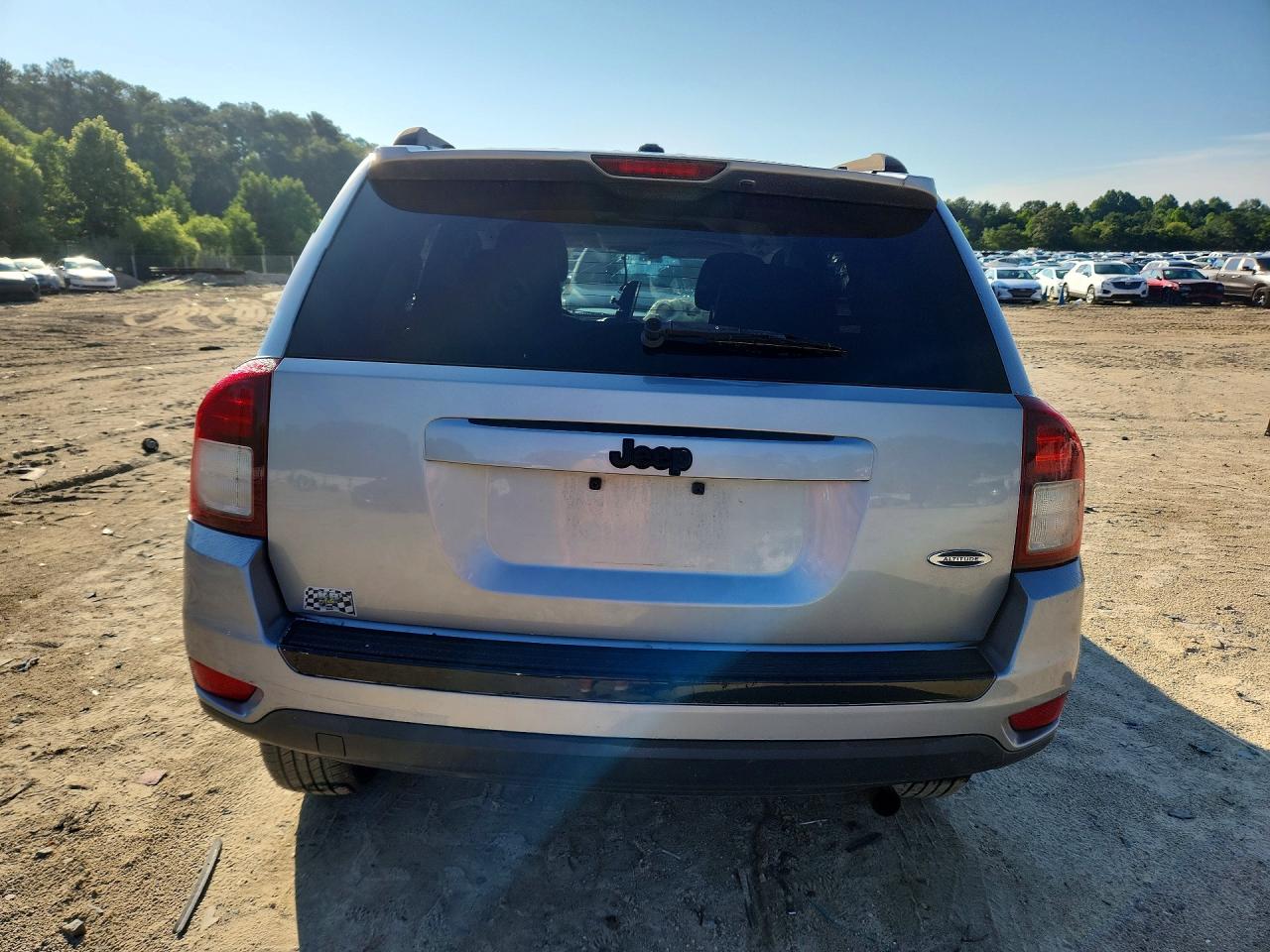 2014 Jeep Compass Sport Gray vin: 1C4NJCBA4ED900118