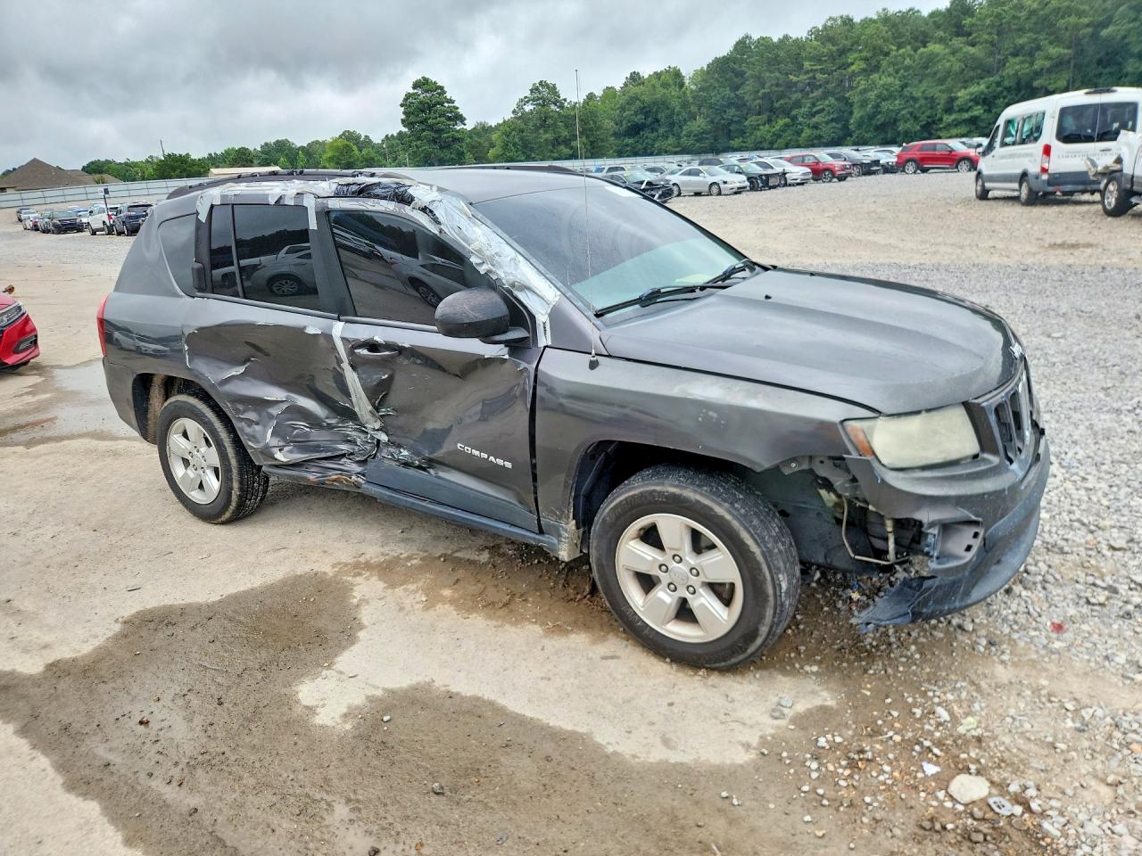 2015 Jeep Compass Sport Black vin: 1C4NJCBA4FD124297
