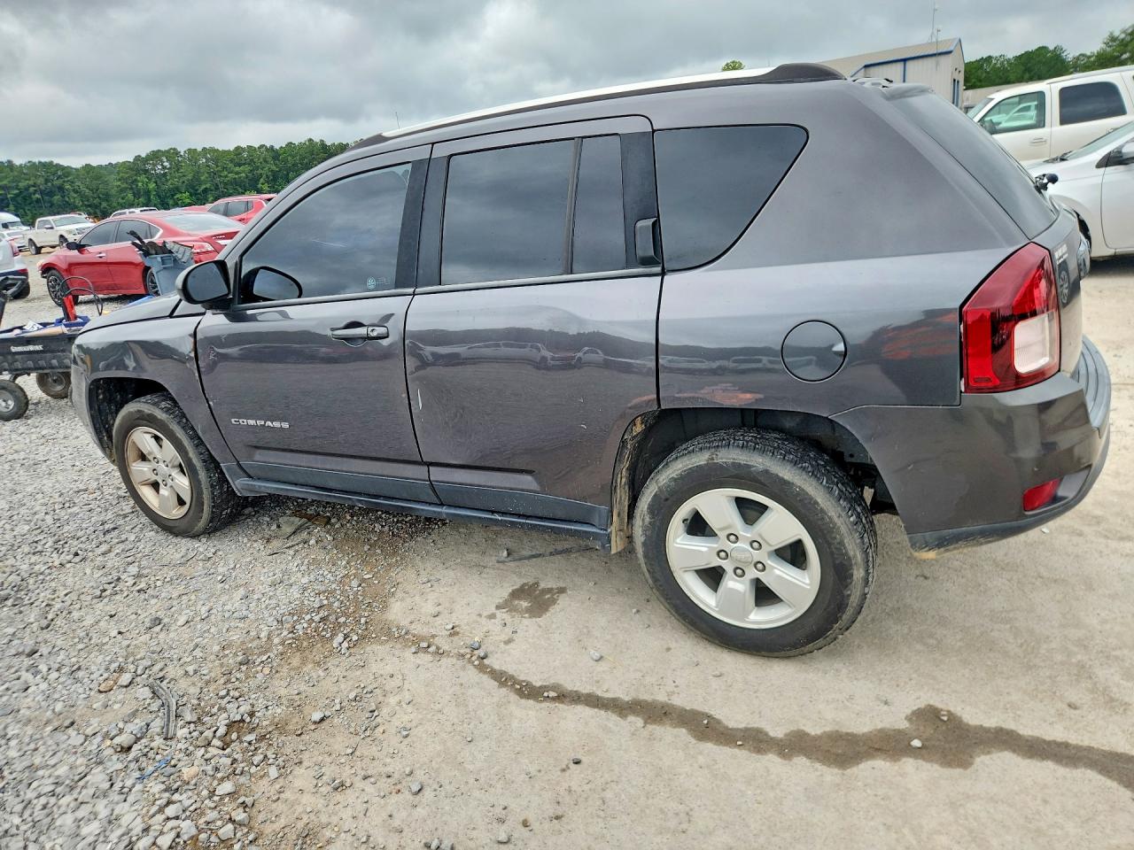 2015 Jeep Compass Sport Black vin: 1C4NJCBA4FD124297