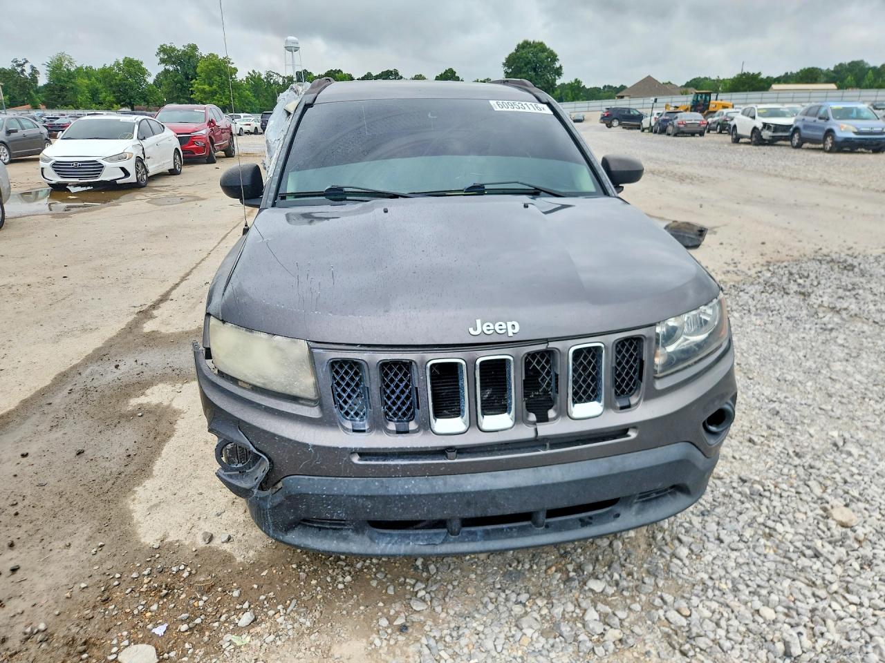 2015 Jeep Compass Sport Black vin: 1C4NJCBA4FD124297