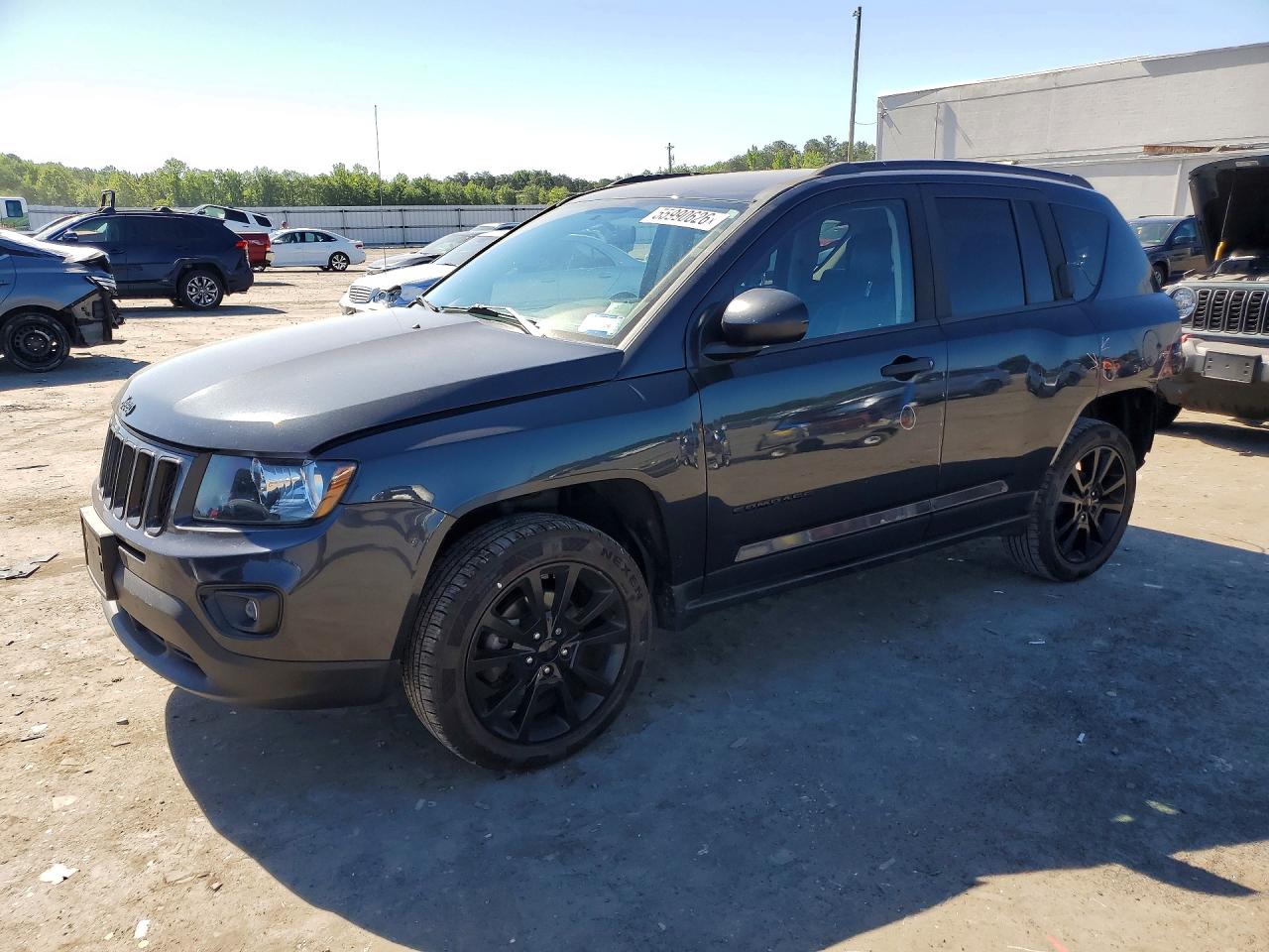 2015 Jeep Compass Sport Gray vin: 1C4NJCBA4FD210970