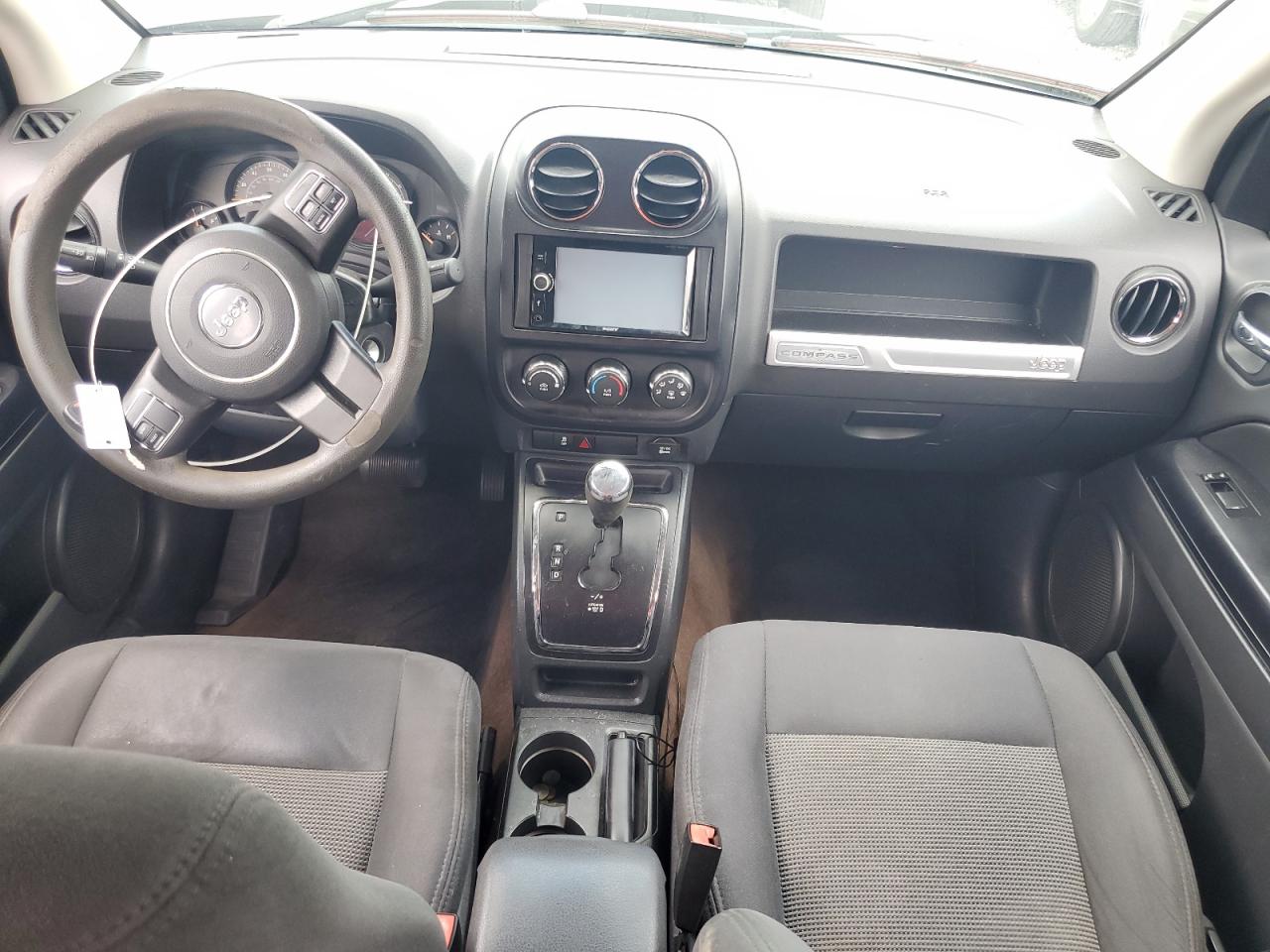 2015 Jeep Compass Sport Черный vin: 1C4NJCBA4FD318201