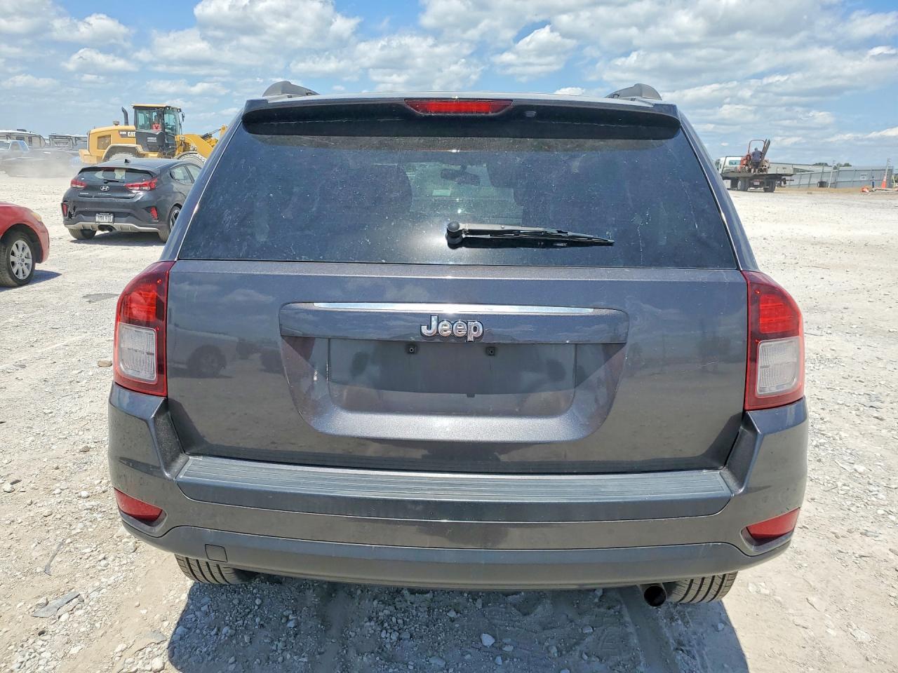 2015 Jeep Compass Sport Gray vin: 1C4NJCBA4FD325794