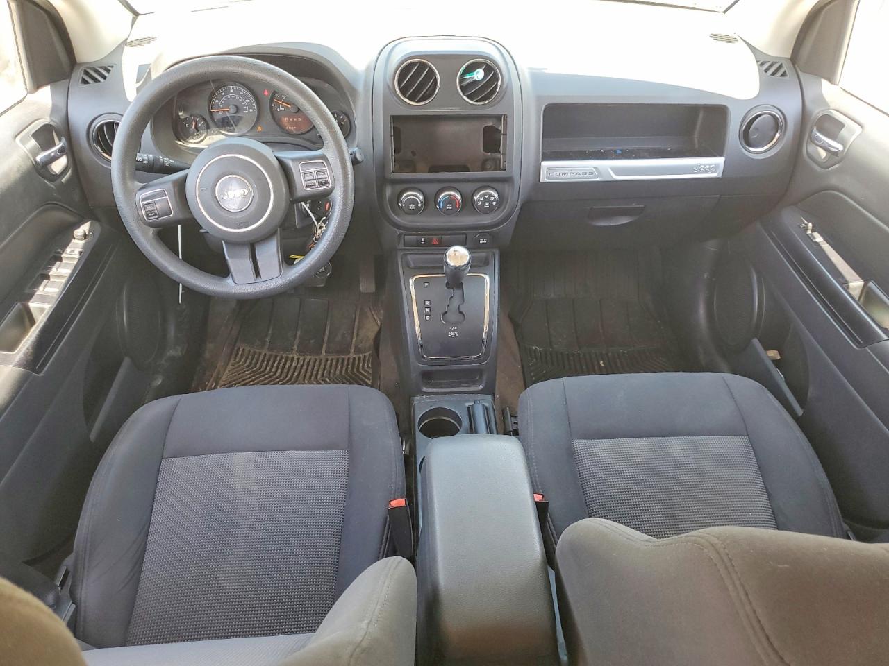 2015 Jeep Compass Sport Gray vin: 1C4NJCBA4FD325794