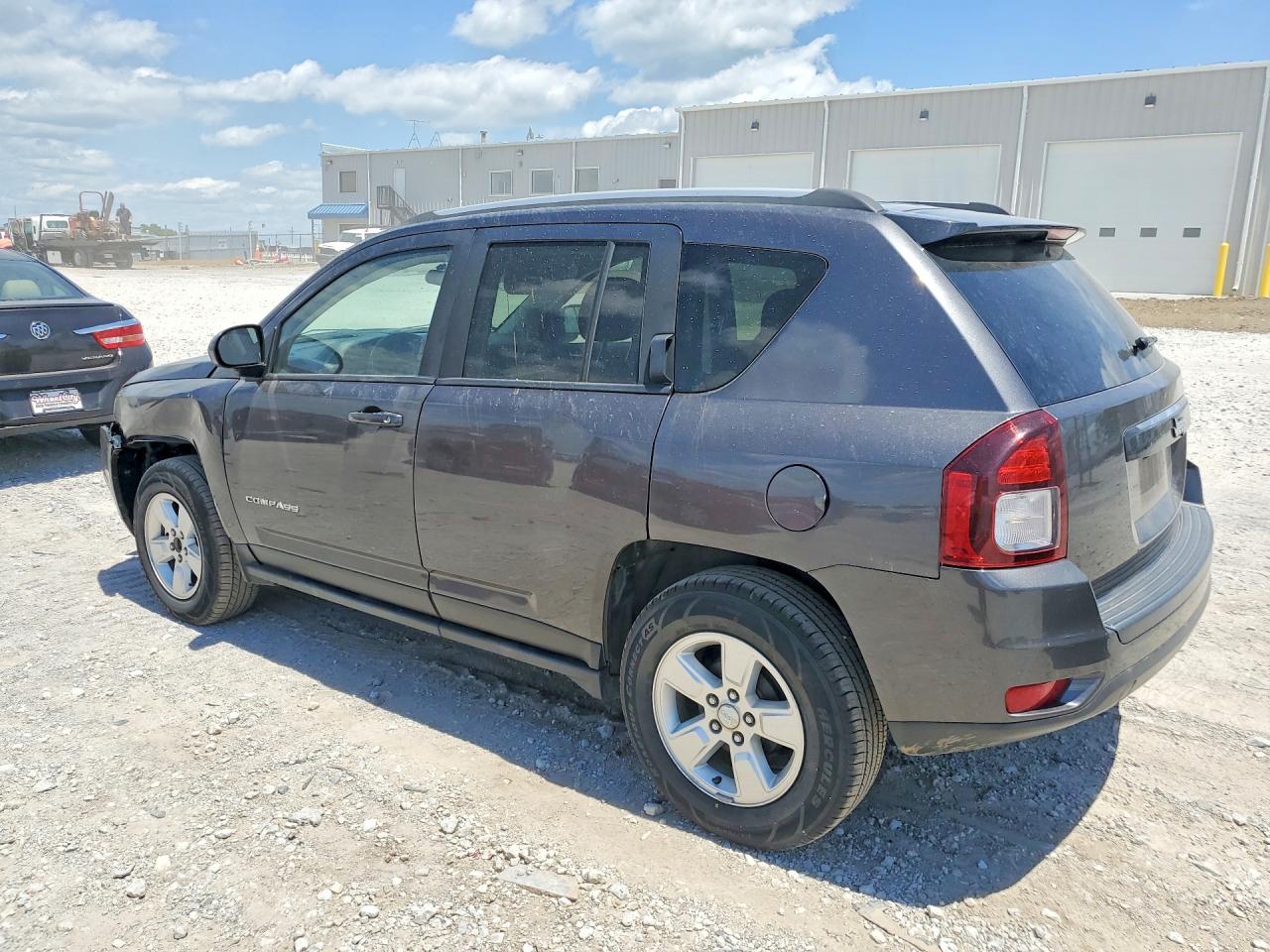 2015 Jeep Compass Sport Gray vin: 1C4NJCBA4FD325794