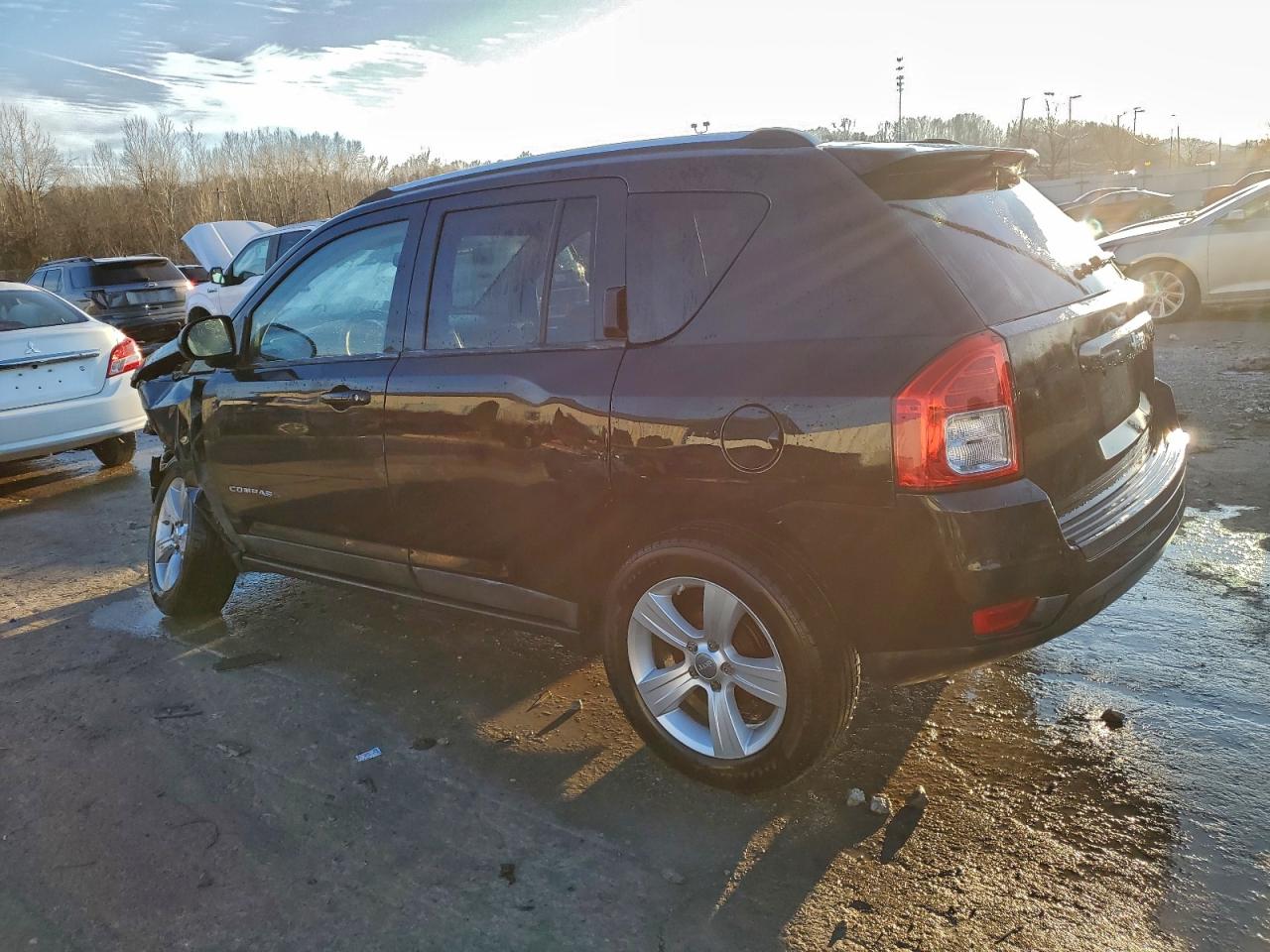2012 Jeep Compass Sport Черный vin: 1C4NJCBA5CD502512