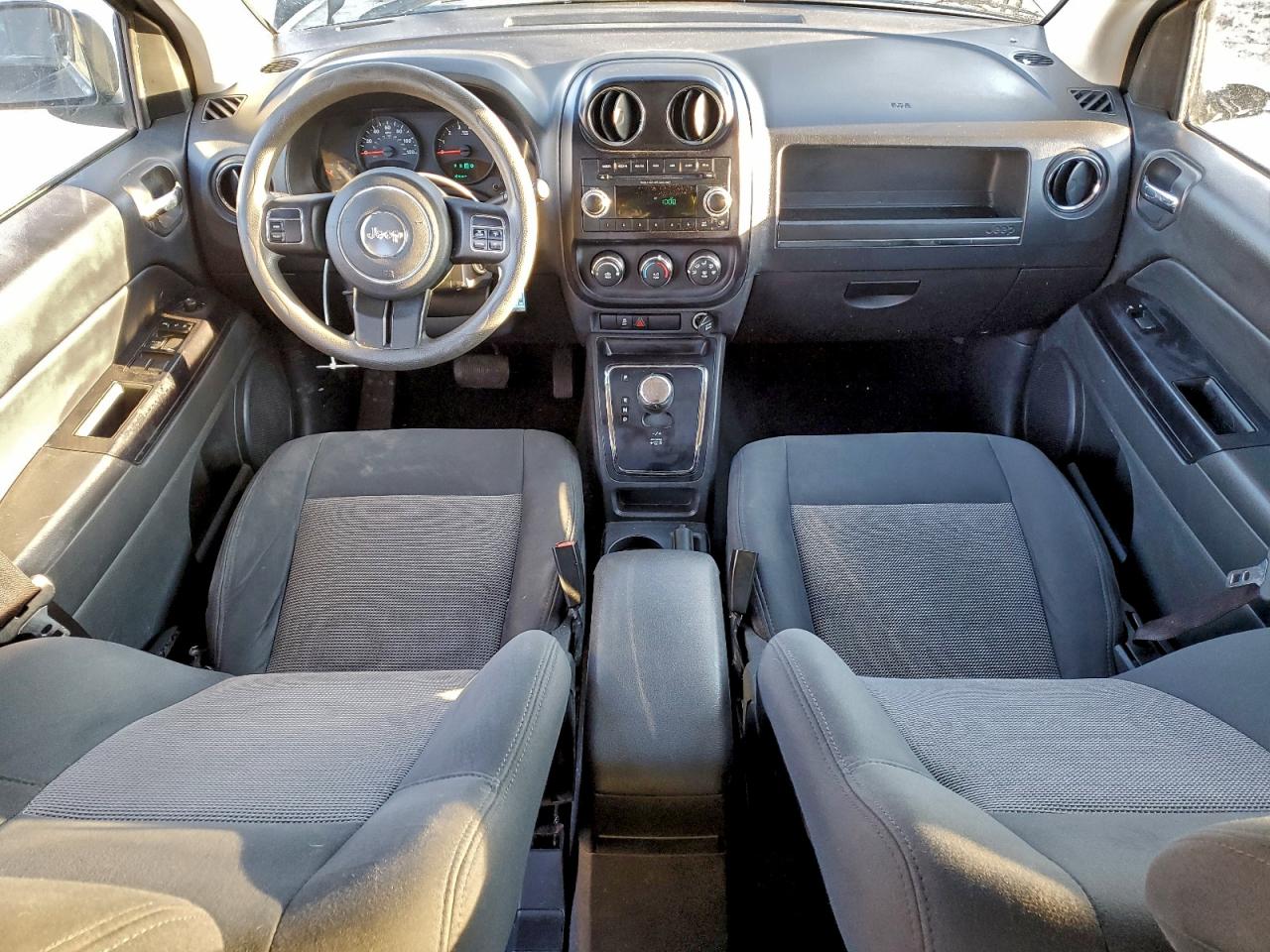 2012 Jeep Compass Sport Черный vin: 1C4NJCBA5CD502512