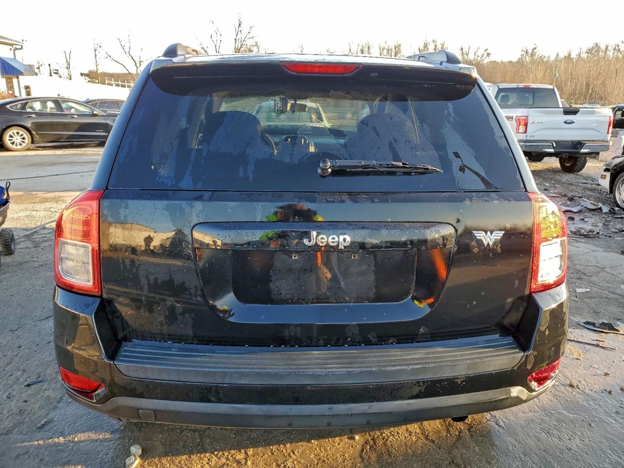 2012 Jeep Compass Sport Черный vin: 1C4NJCBA5CD502512