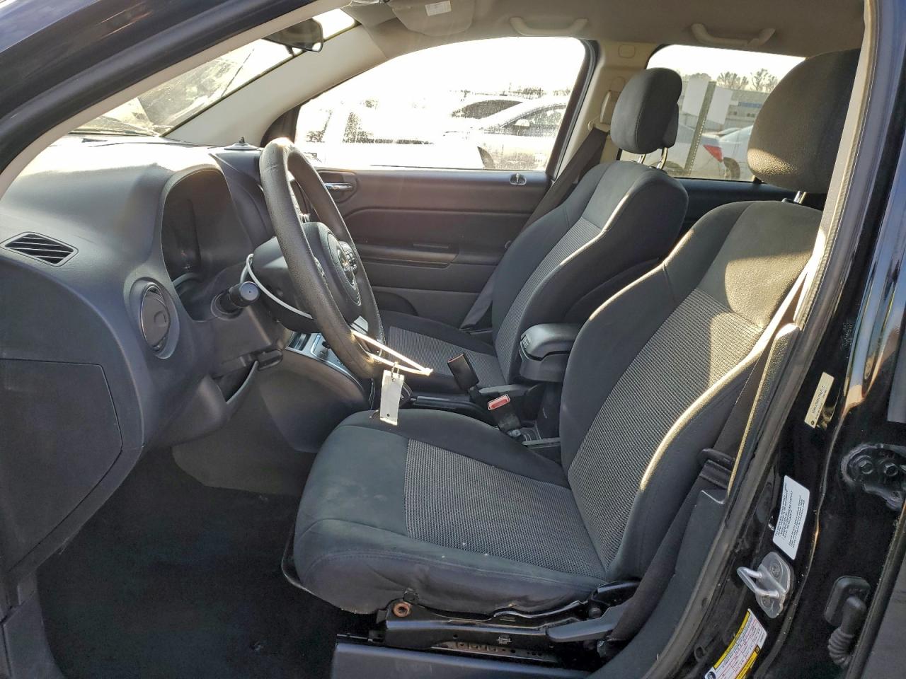 2012 Jeep Compass Sport Черный vin: 1C4NJCBA5CD502512