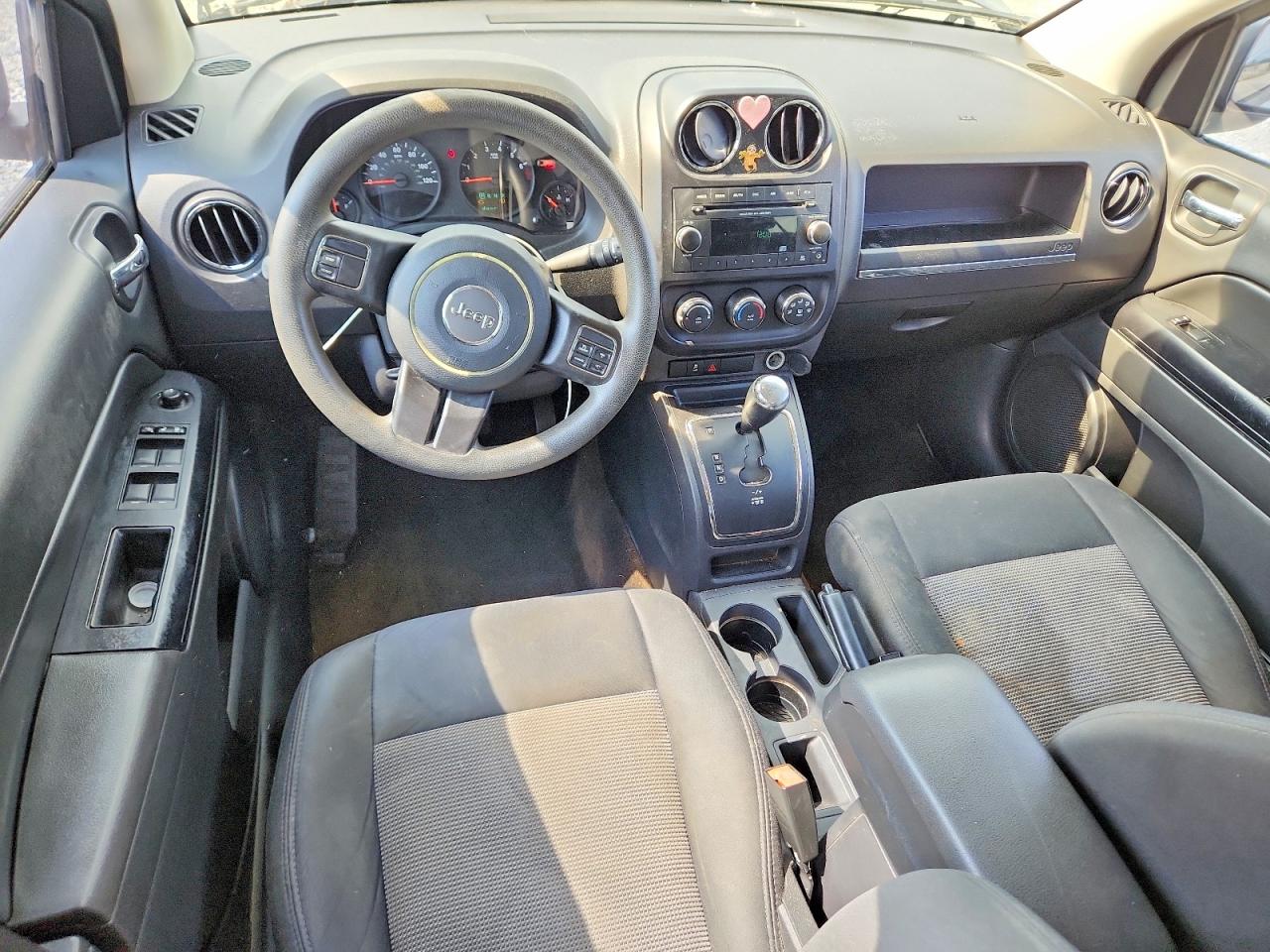 2013 Jeep Compass Sport Silver vin: 1C4NJCBA5DD264873