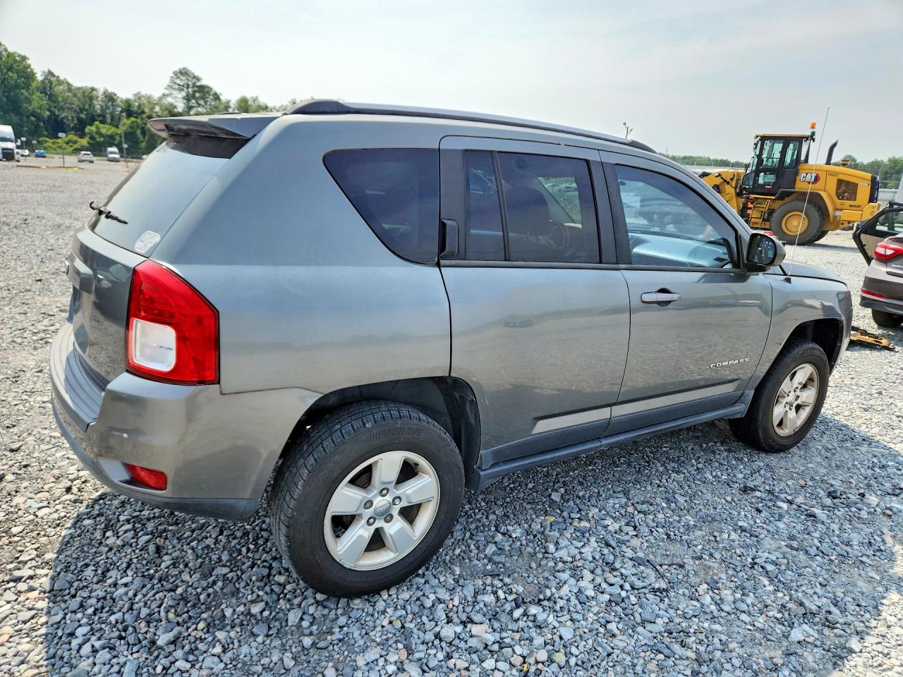 2013 Jeep Compass Sport Silver vin: 1C4NJCBA5DD264873