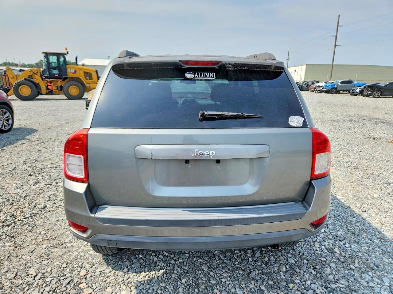 2013 Jeep Compass Sport Silver vin: 1C4NJCBA5DD264873