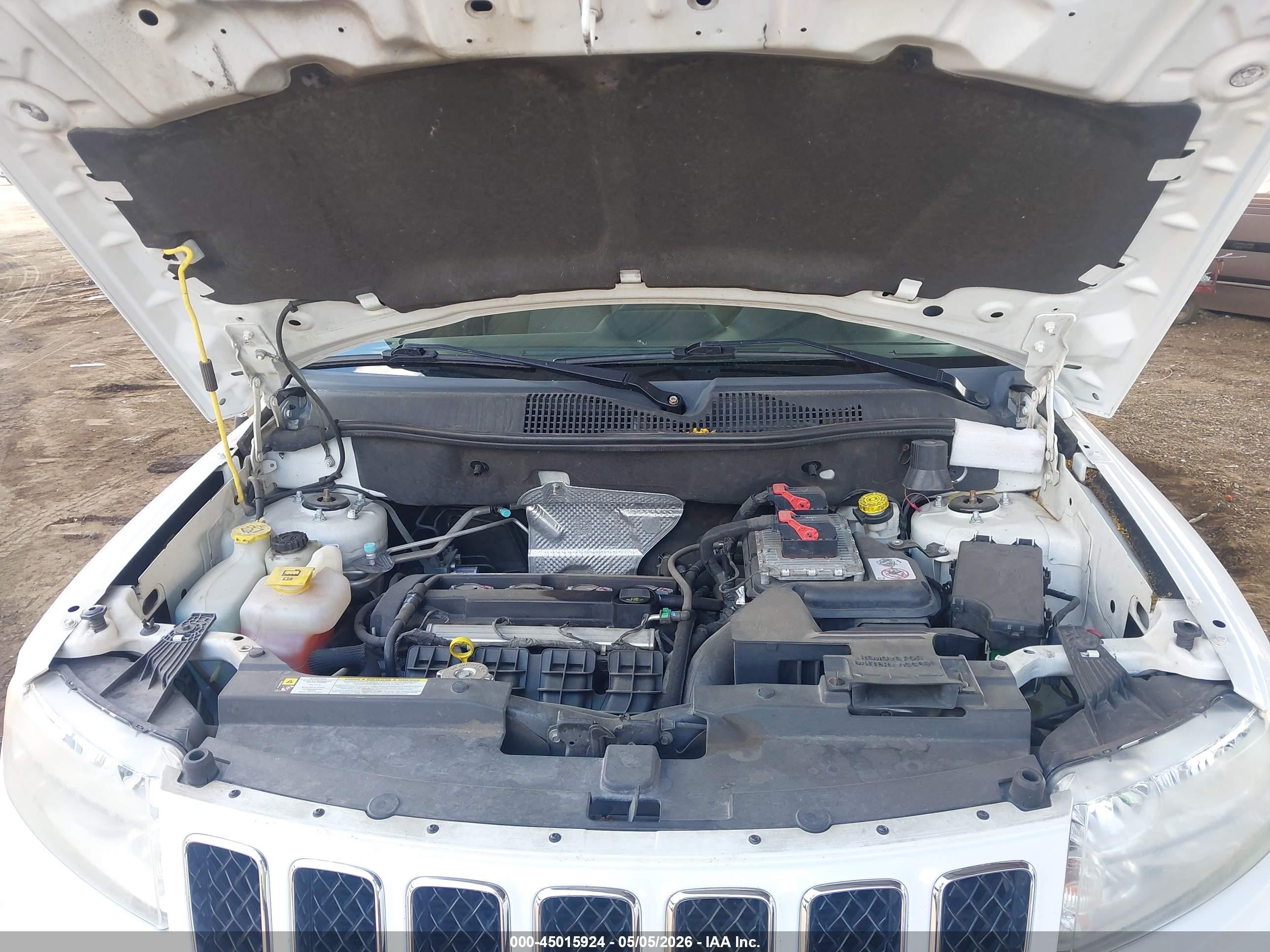 2013 Jeep Compass Sport Белый vin: 1C4NJCBA5DD265683