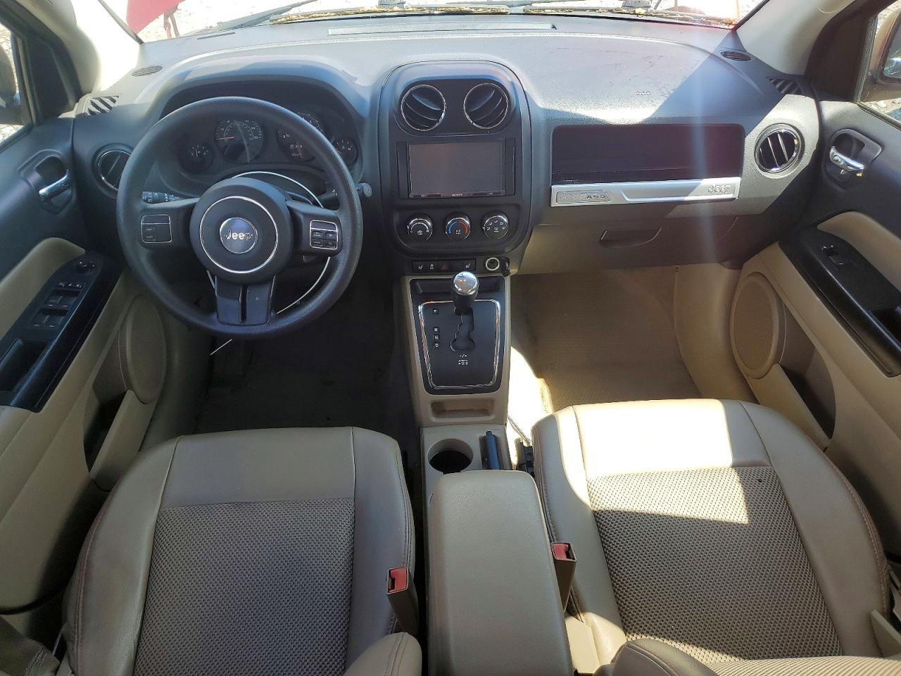 2014 Jeep Compass Sport Maroon vin: 1C4NJCBA5ED812887