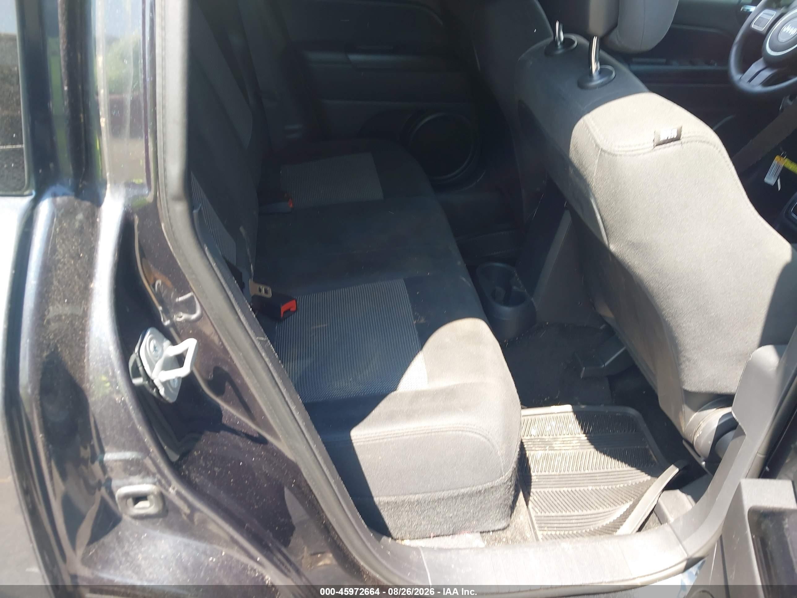 2014 Jeep Compass Sport Черный vin: 1C4NJCBA5ED829740