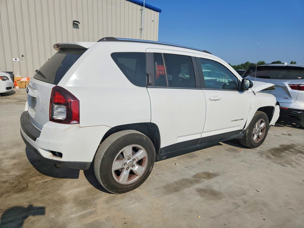 2014 Jeep Compass Sport Белый vin: 1C4NJCBA6ED573611