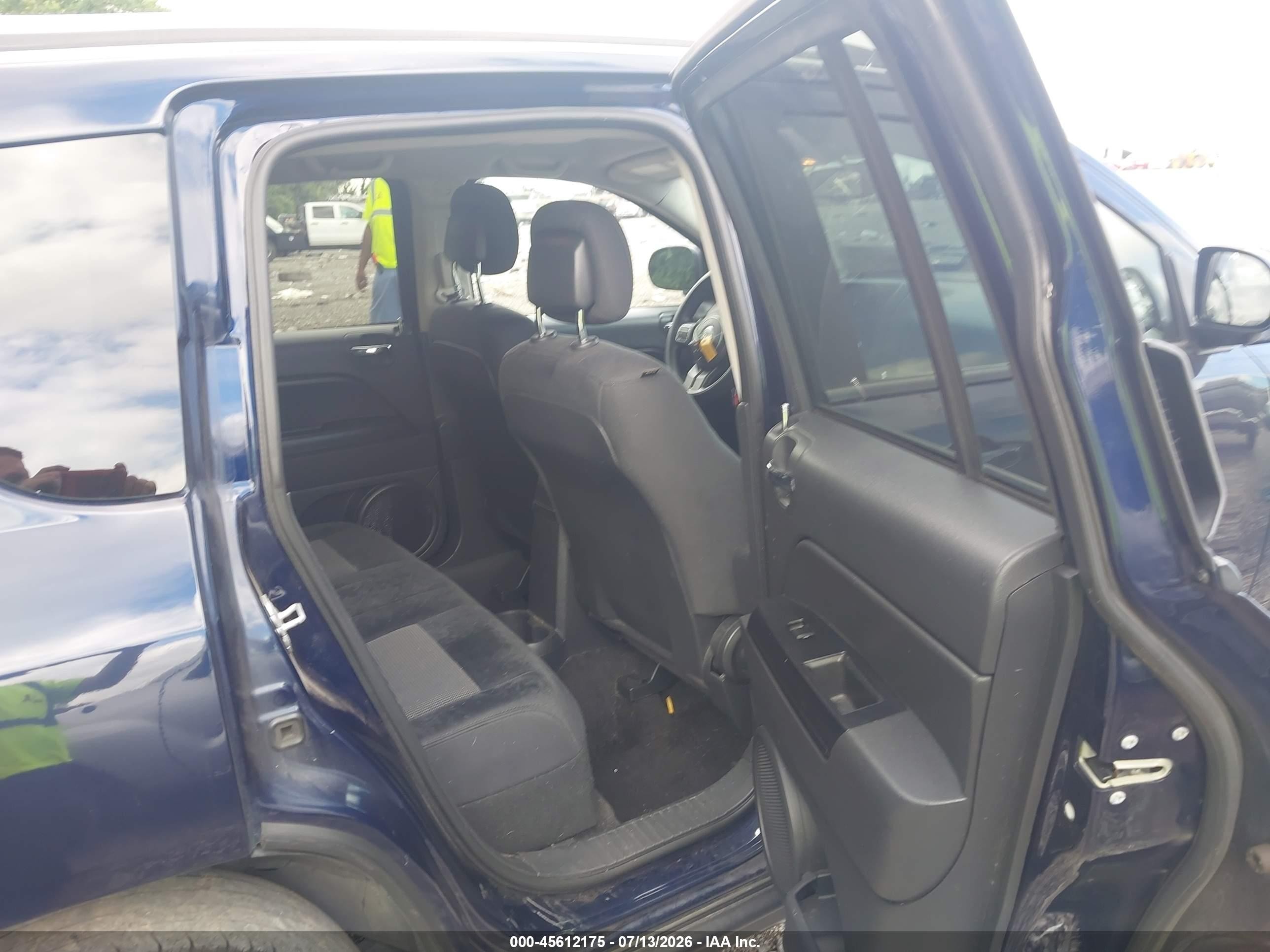 2014 Jeep Compass Sport Blue vin: 1C4NJCBA6ED793766