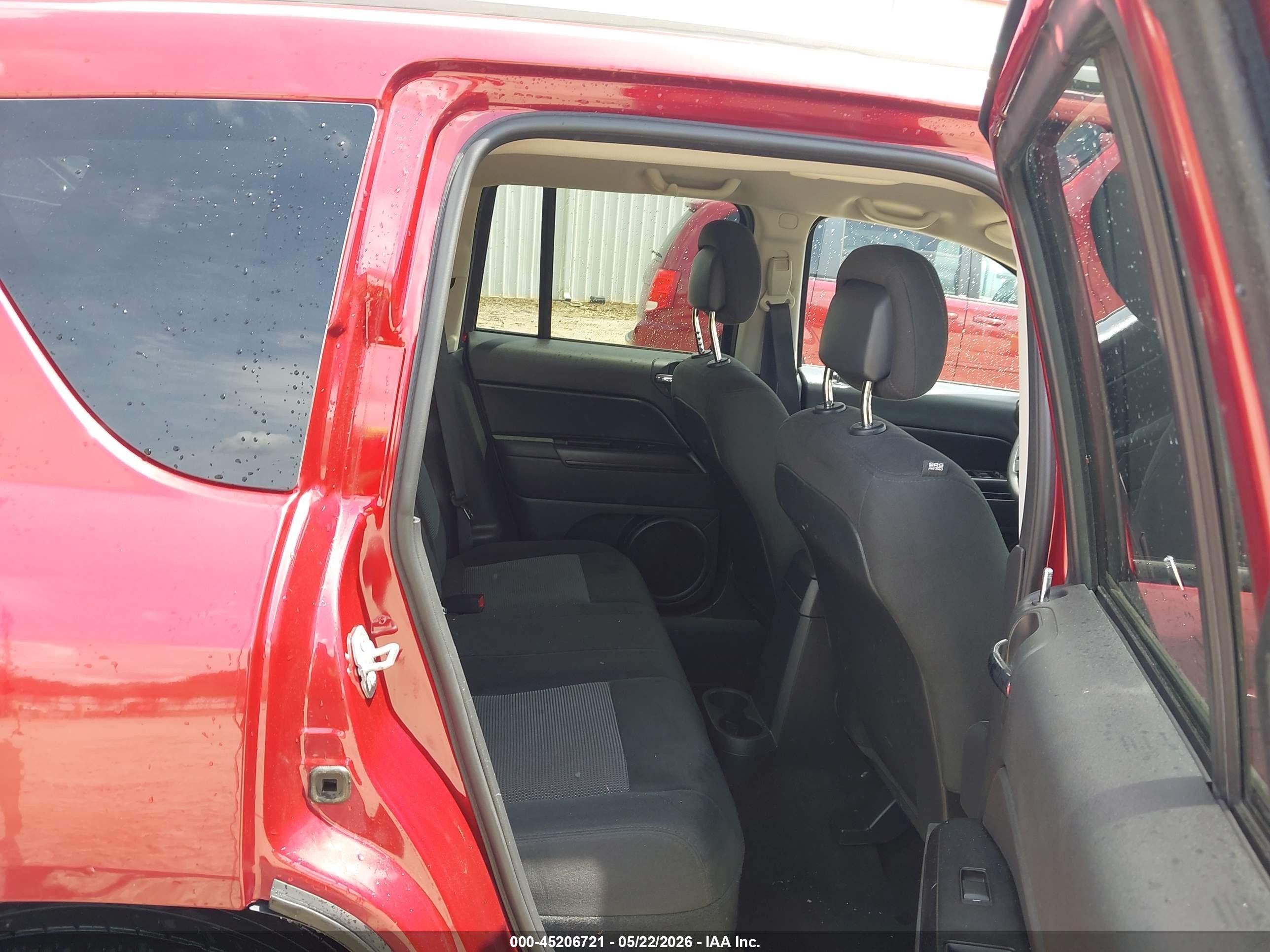 2016 Jeep Compass Sport Red vin: 1C4NJCBA6GD512892