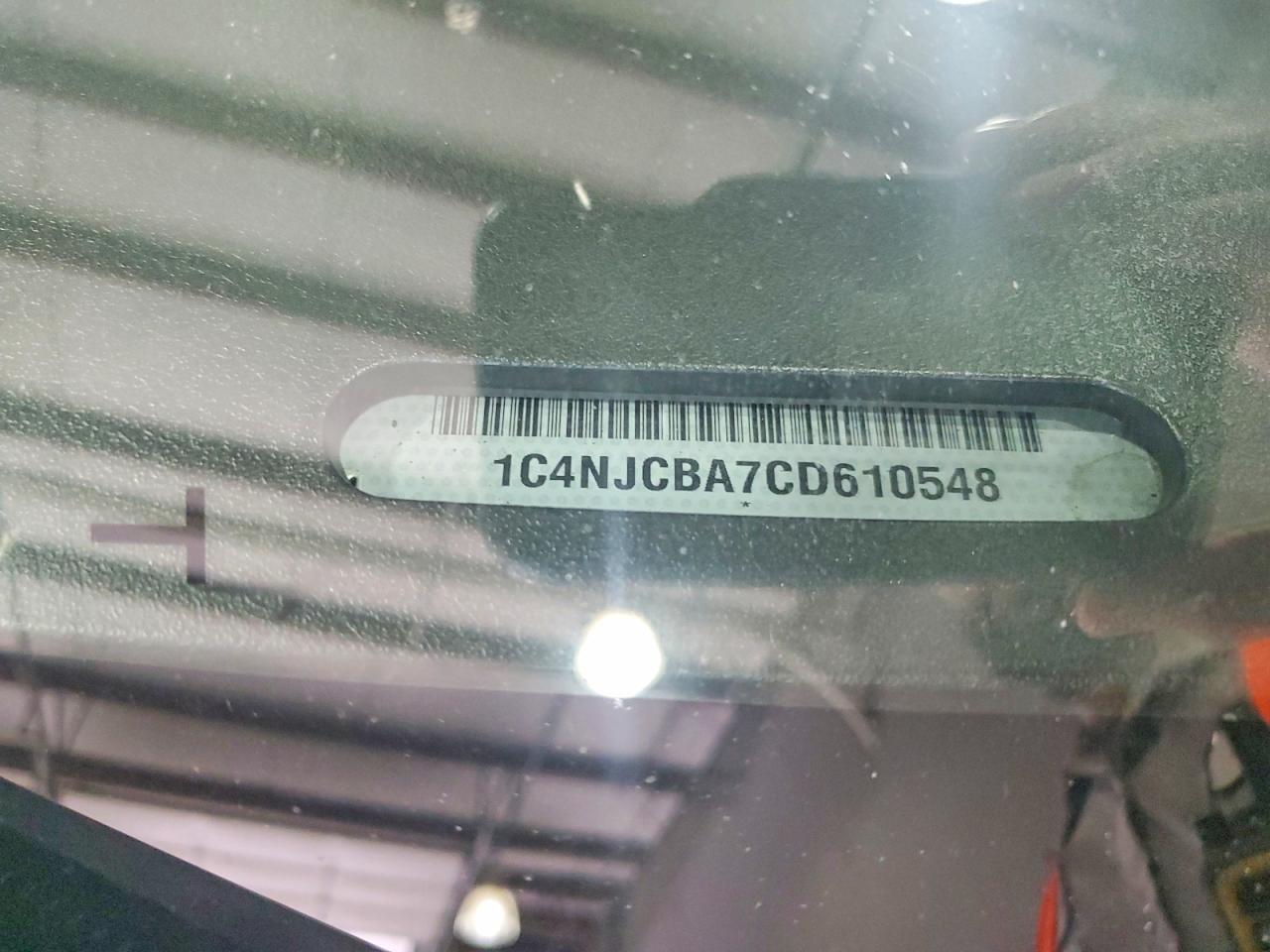 2012 Jeep Compass Sport Silver vin: 1C4NJCBA7CD610548