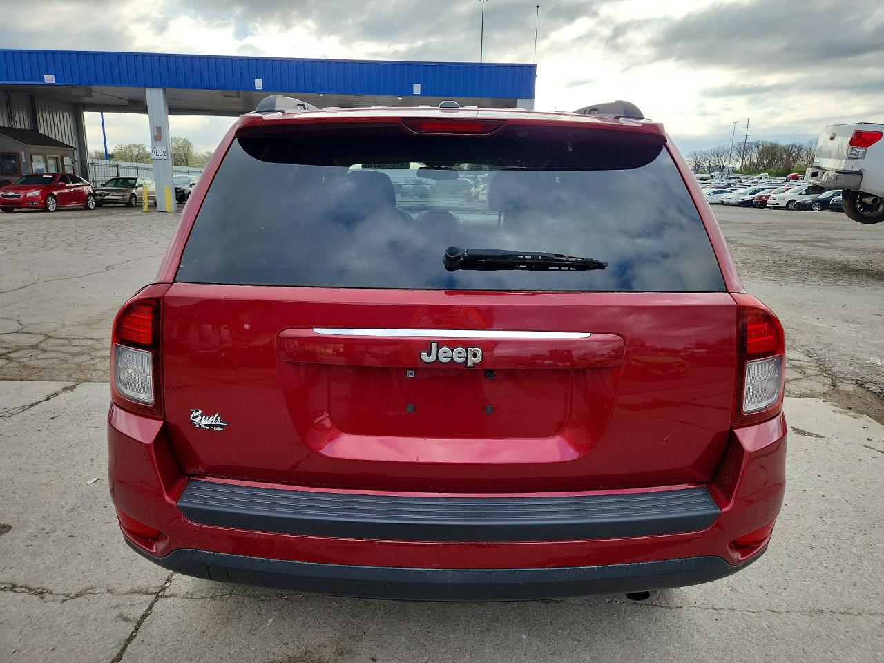 2014 Jeep Compass Sport Burgundy vin: 1C4NJCBA7ED508153