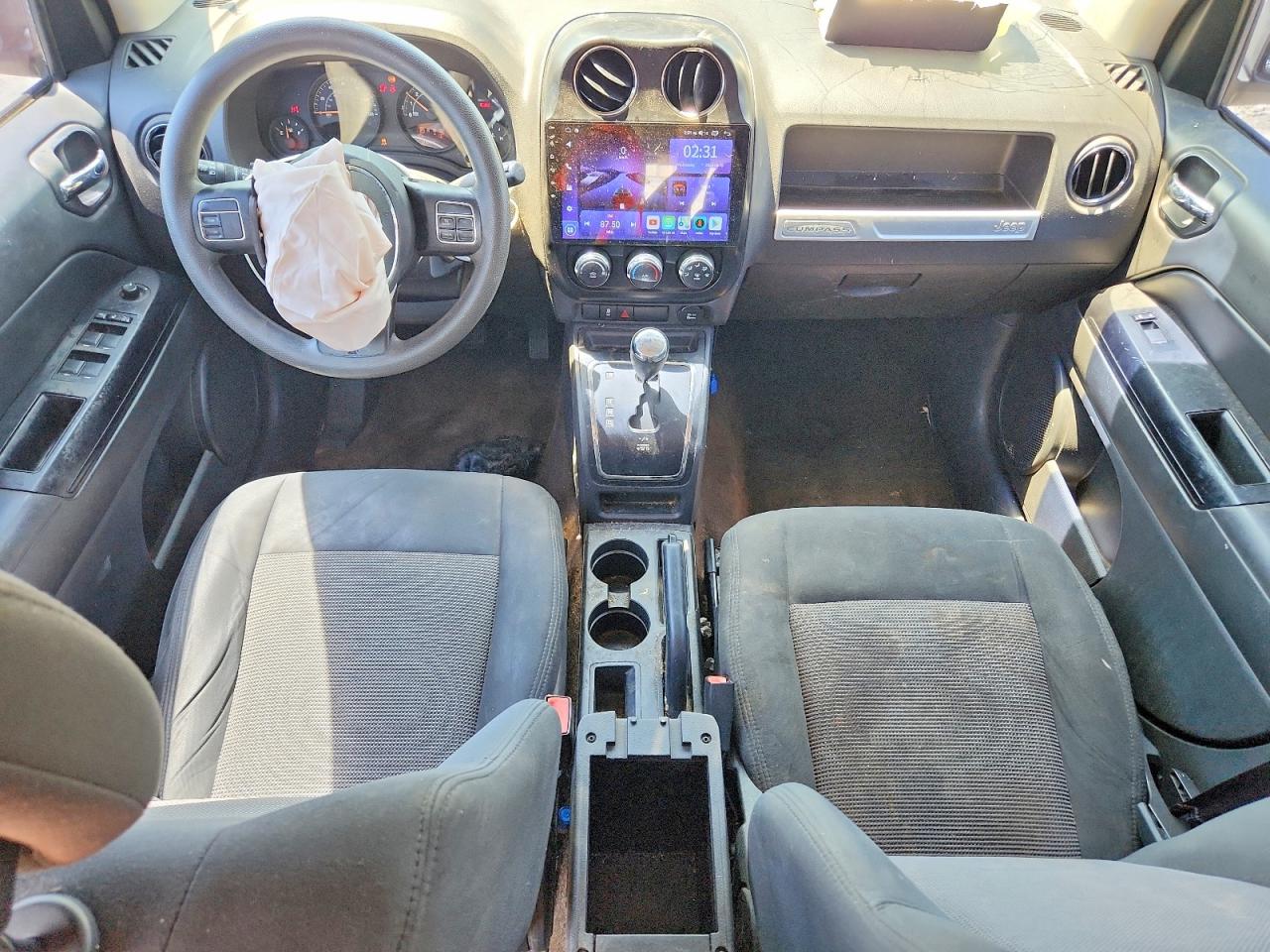 2014 Jeep Compass Sport Black vin: 1C4NJCBA7ED521968