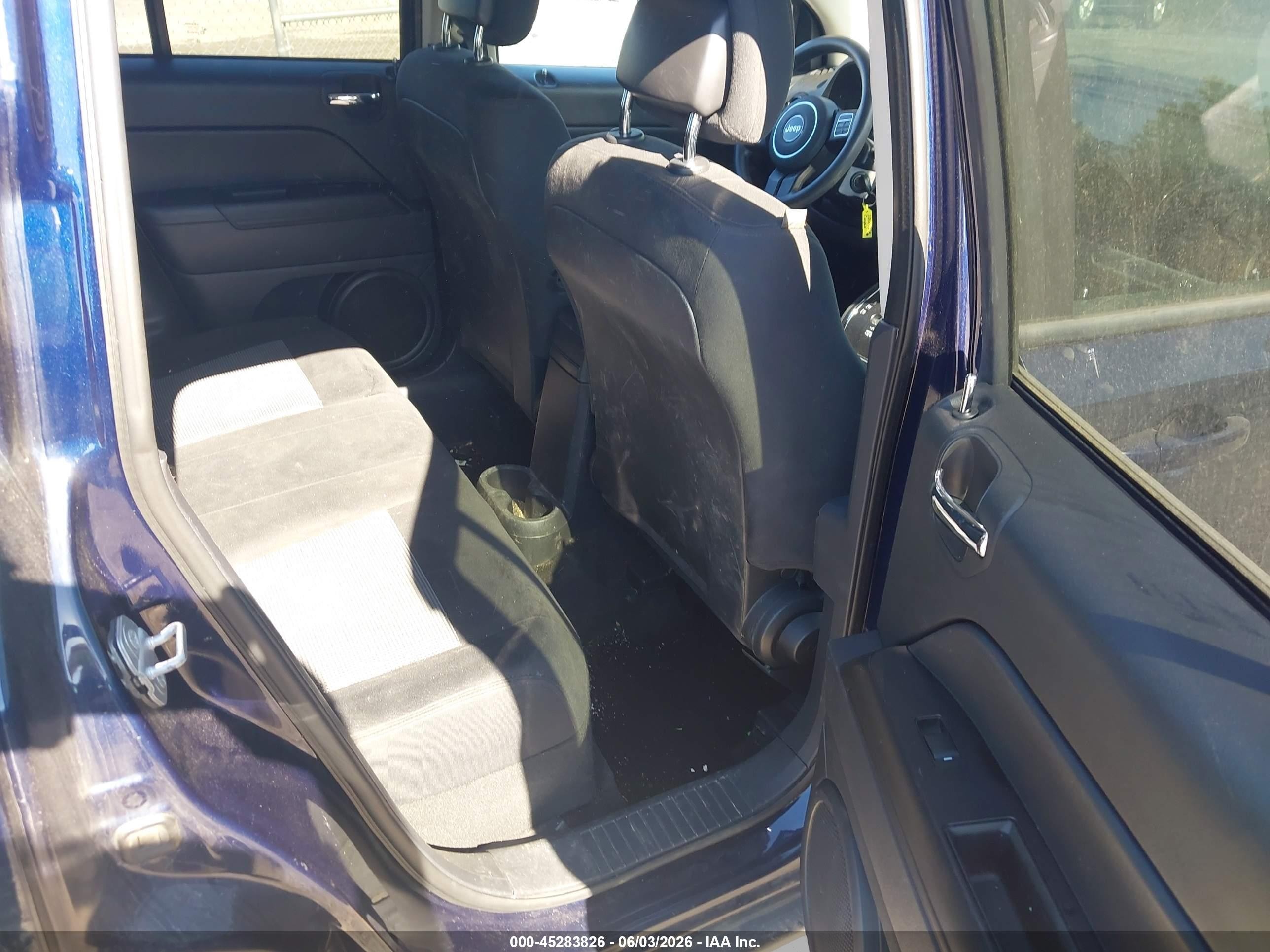 2015 Jeep Compass Sport Blue vin: 1C4NJCBA7FD208873