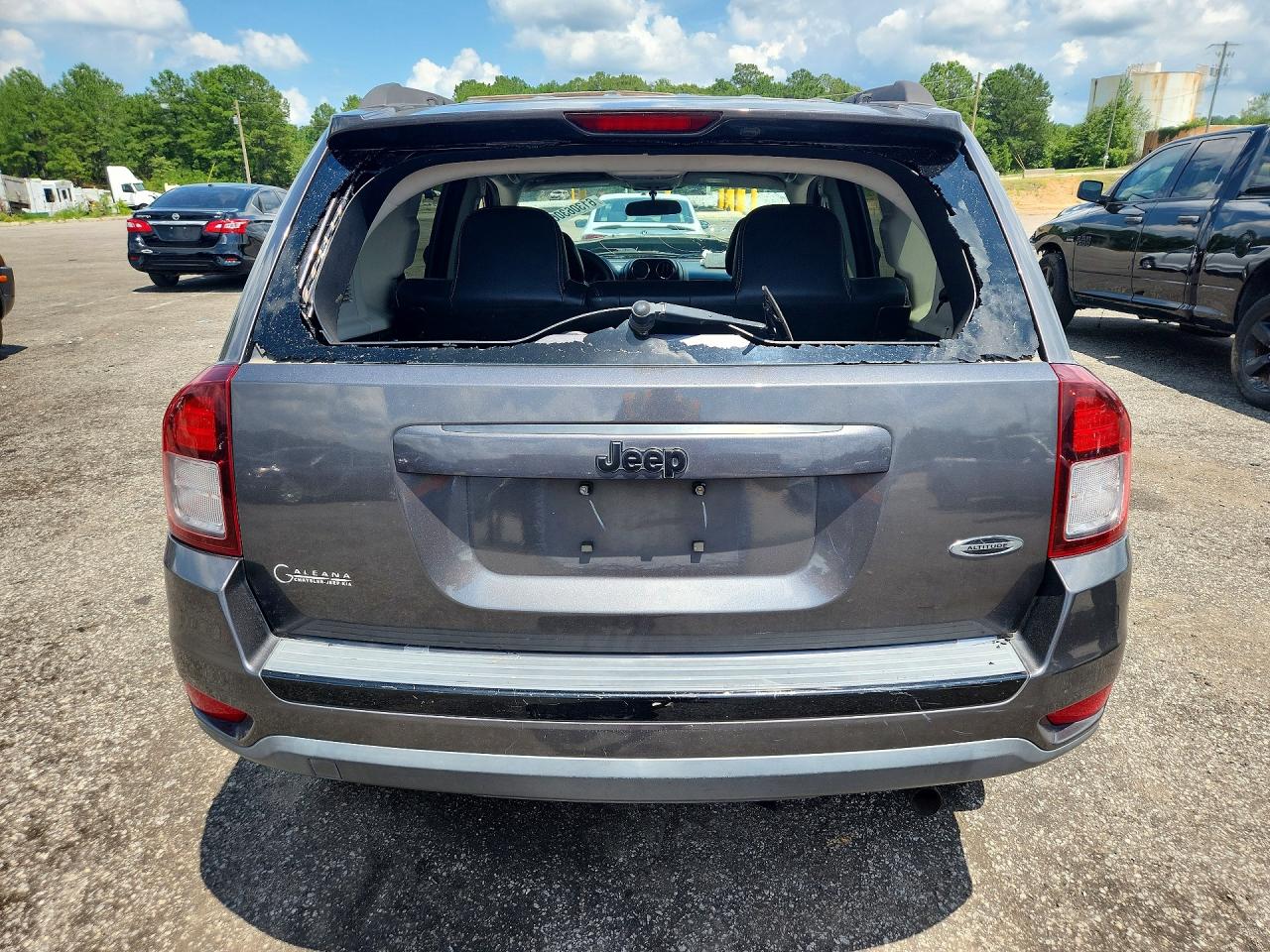 2015 Jeep Compass Sport Серый vin: 1C4NJCBA7FD250945