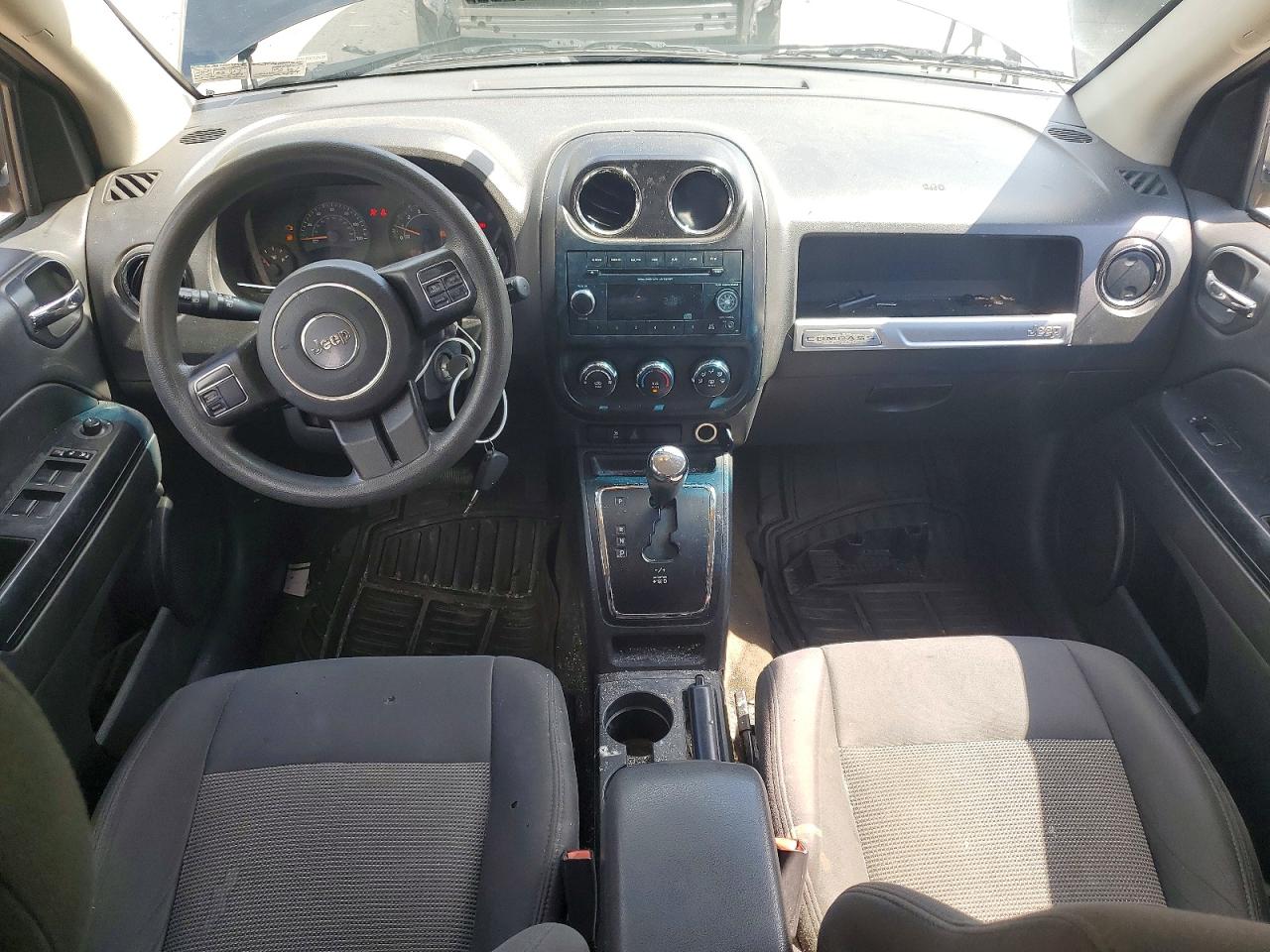 2015 Jeep Compass Sport Black vin: 1C4NJCBA7FD397038