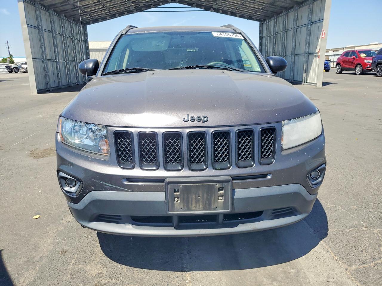 2015 Jeep Compass Sport Gray vin: 1C4NJCBA7FD428434