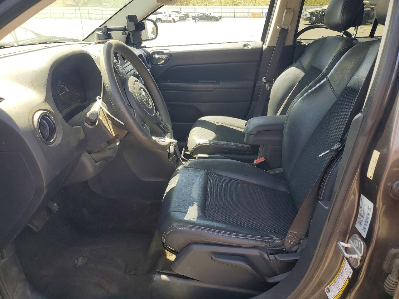 2015 Jeep Compass Sport Gray vin: 1C4NJCBA7FD428434