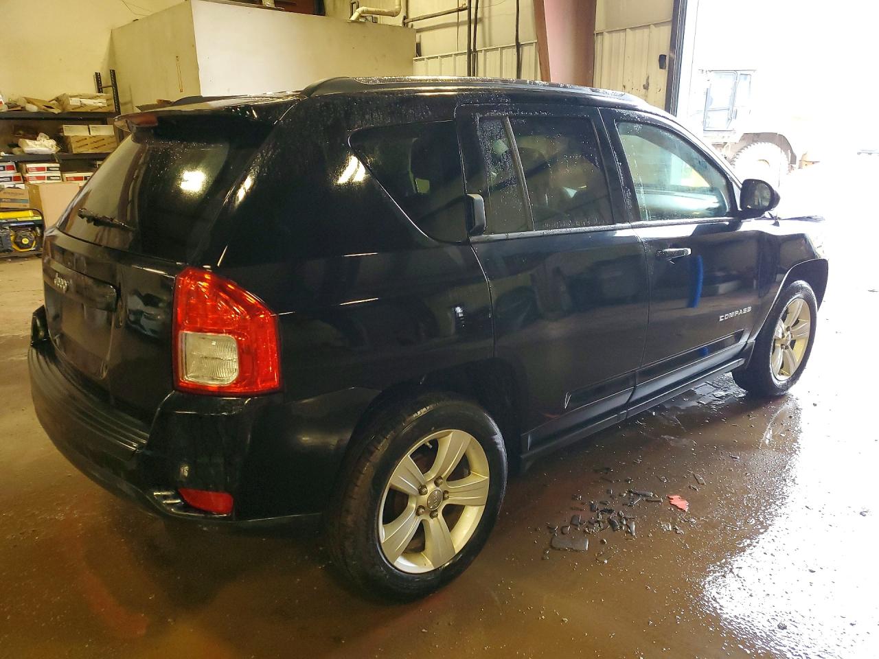 2012 Jeep Compass Sport Black vin: 1C4NJCBA8CD528750