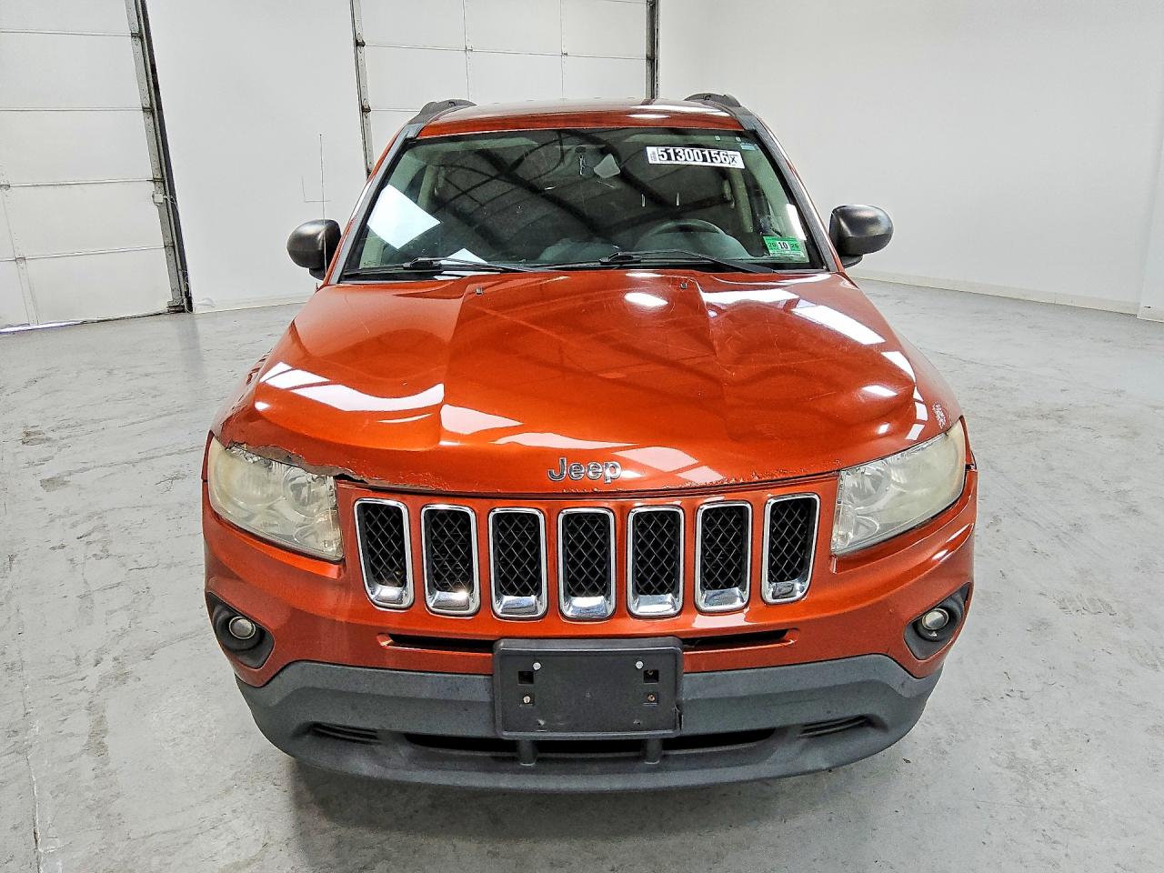 2012 Jeep Compass Sport Orange vin: 1C4NJCBA8CD605892