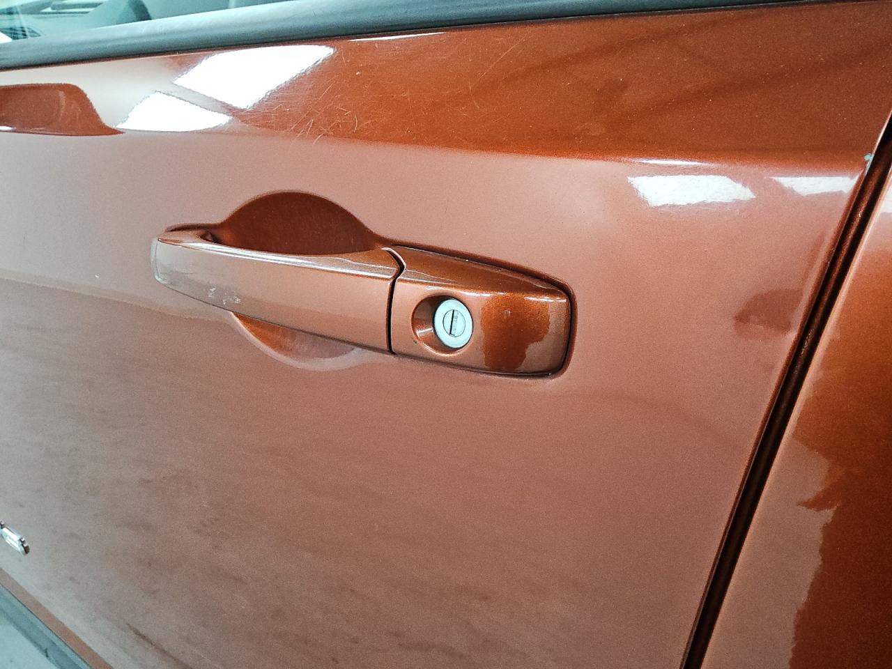 2012 Jeep Compass Sport Orange vin: 1C4NJCBA8CD605892 Damage: Left Front Door, Dent(S) W/ Paint Dmg, 1 To 2 Inches