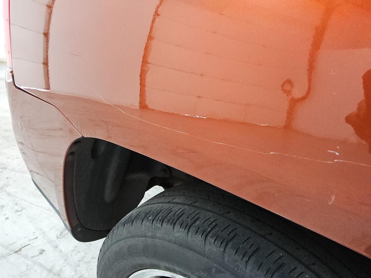 2012 Jeep Compass Sport Orange vin: 1C4NJCBA8CD605892 Damage: Right Qtr Panel, Heavy Scratch, > 12 Inches