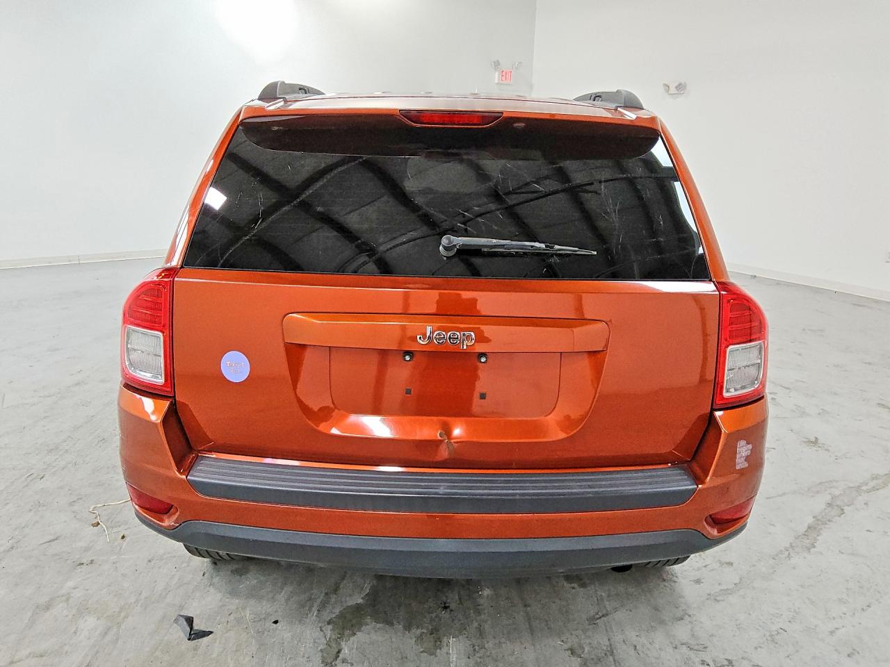 2012 Jeep Compass Sport Orange vin: 1C4NJCBA8CD605892