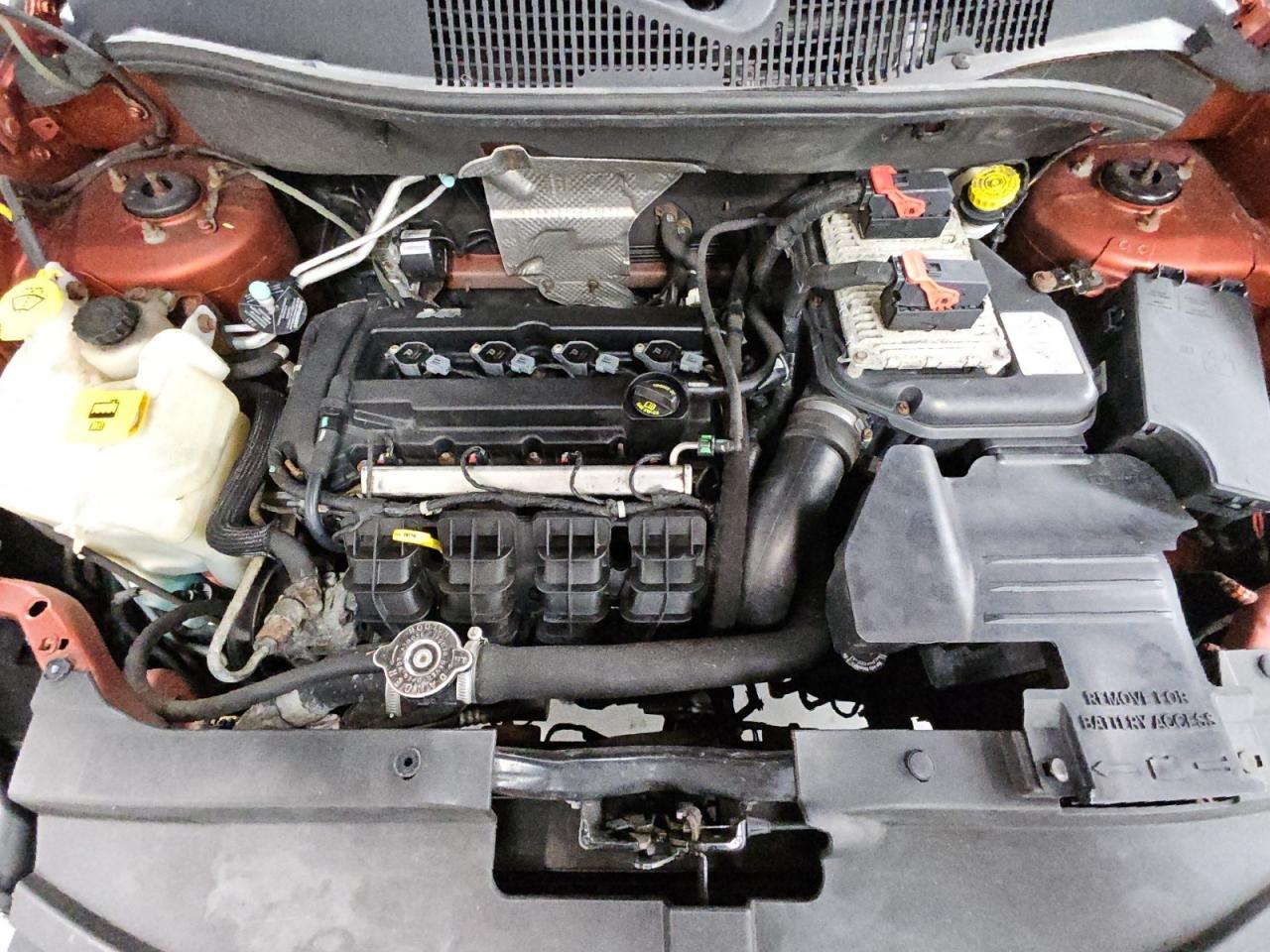 2012 Jeep Compass Sport Orange vin: 1C4NJCBA8CD605892 Damage: Fluid Level Coolant, Low Fluid, Unacceptable