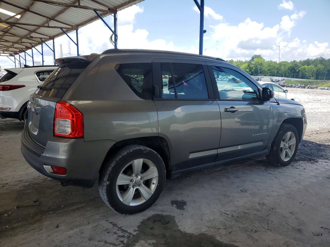 2012 Jeep Compass Sport Gray vin: 1C4NJCBA8CD634518