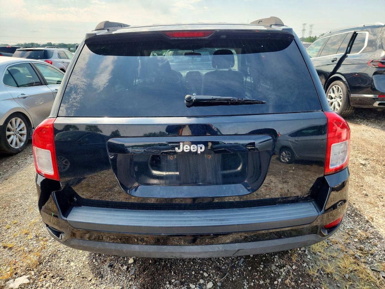 2013 Jeep Compass Sport Черный vin: 1C4NJCBA8DD264852
