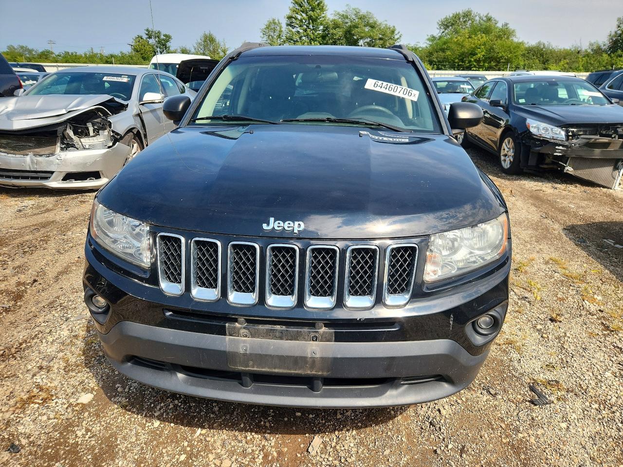 2013 Jeep Compass Sport Черный vin: 1C4NJCBA8DD264852