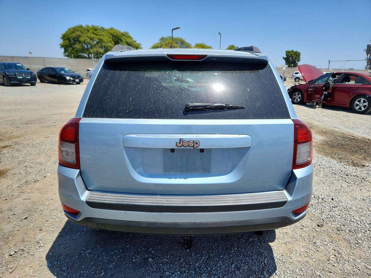 2014 Jeep Compass Sport Blue vin: 1C4NJCBA8ED593777