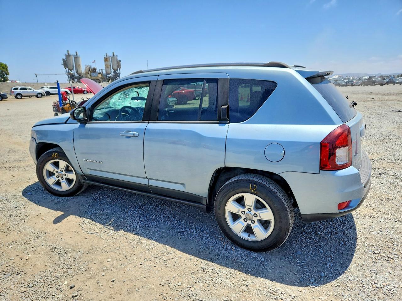 2014 Jeep Compass Sport Blue vin: 1C4NJCBA8ED593777