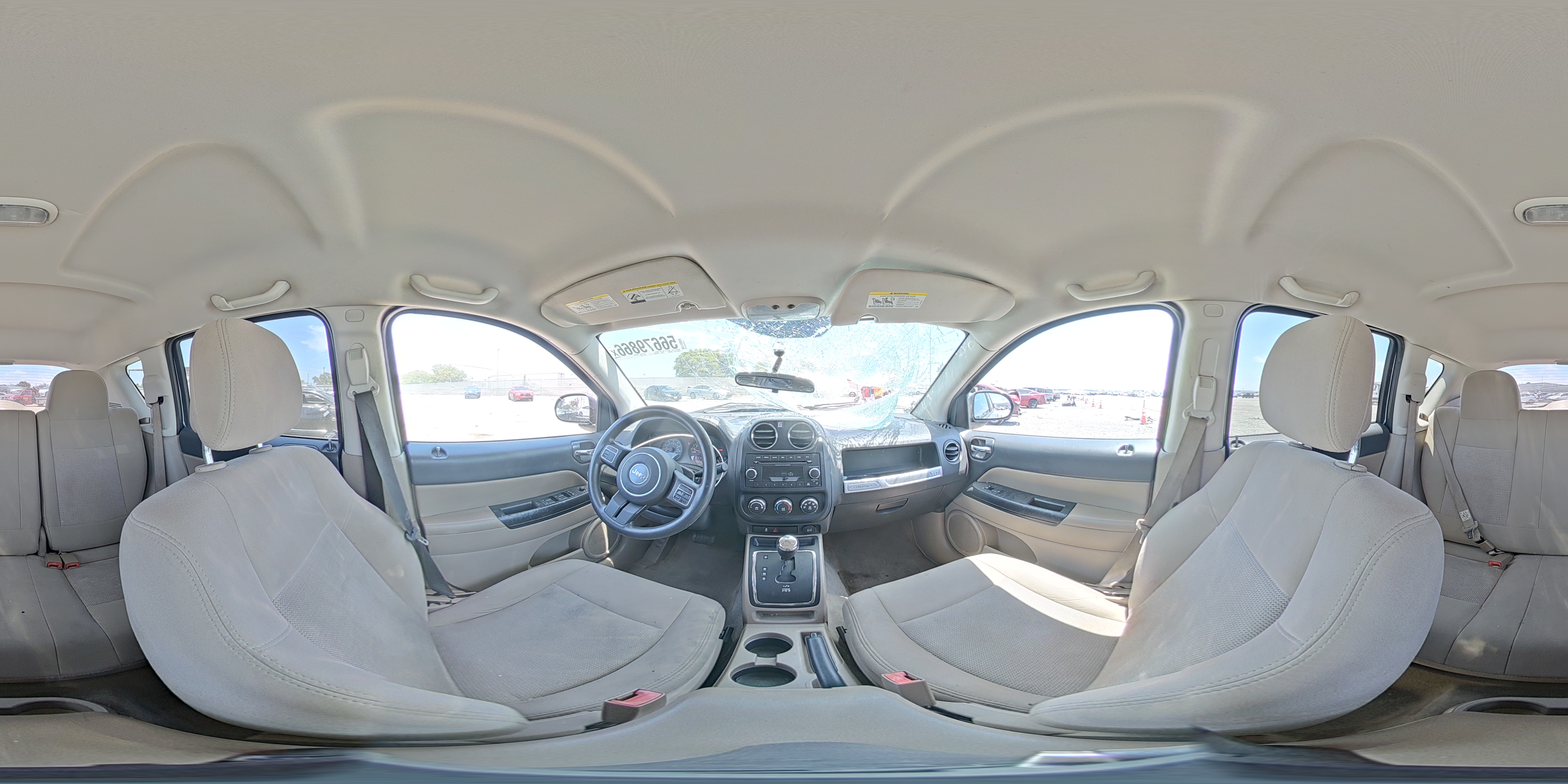 2014 Jeep Compass Sport Blue vin: 1C4NJCBA8ED593777