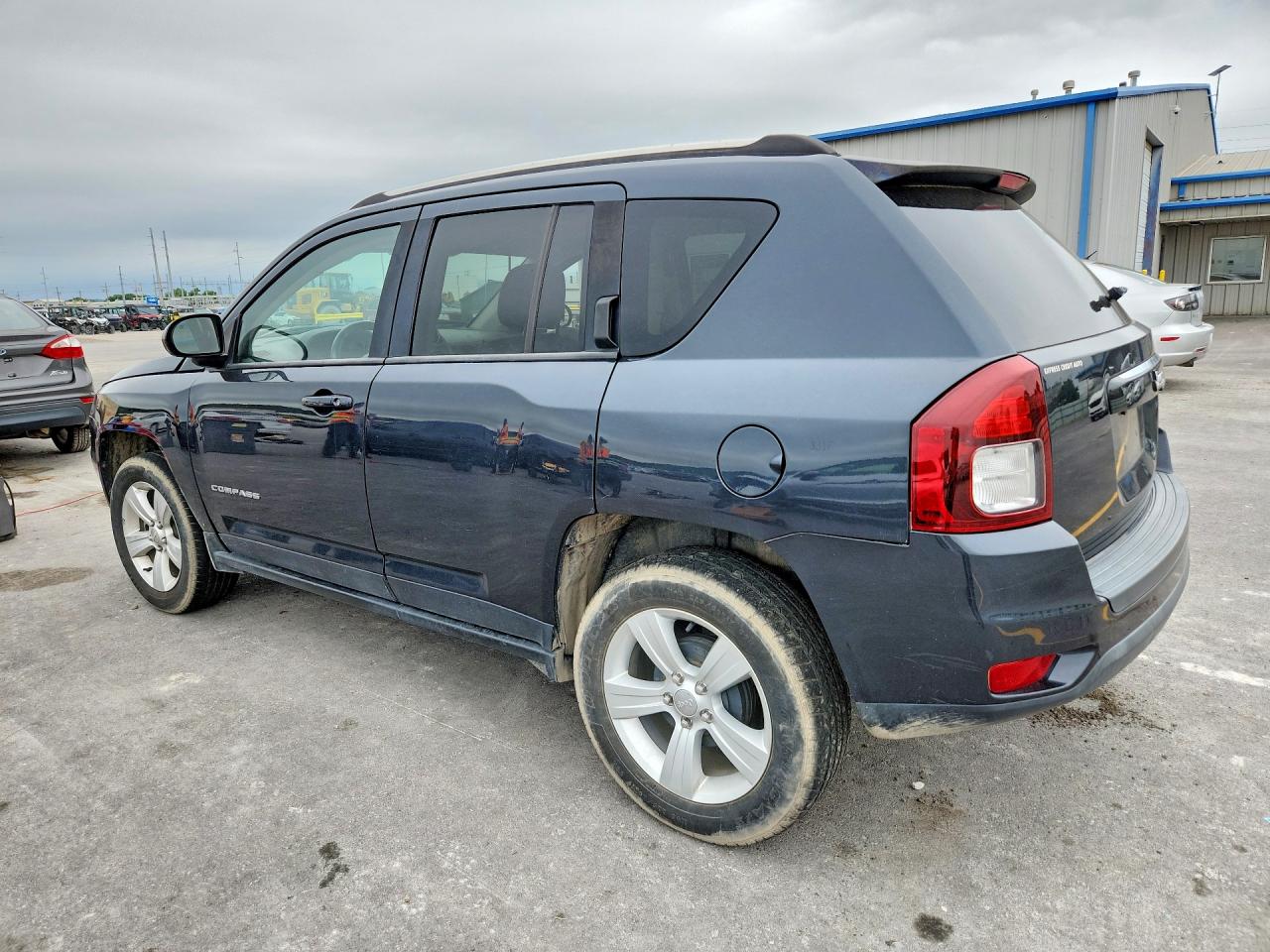 2014 Jeep Compass Sport Blue vin: 1C4NJCBA8ED725663