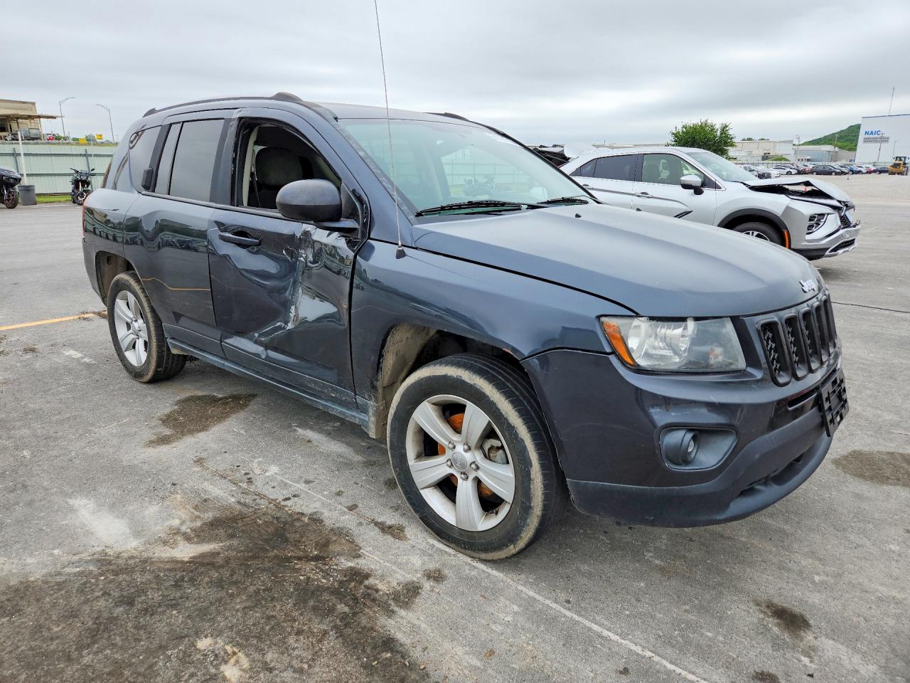 2014 Jeep Compass Sport Blue vin: 1C4NJCBA8ED725663