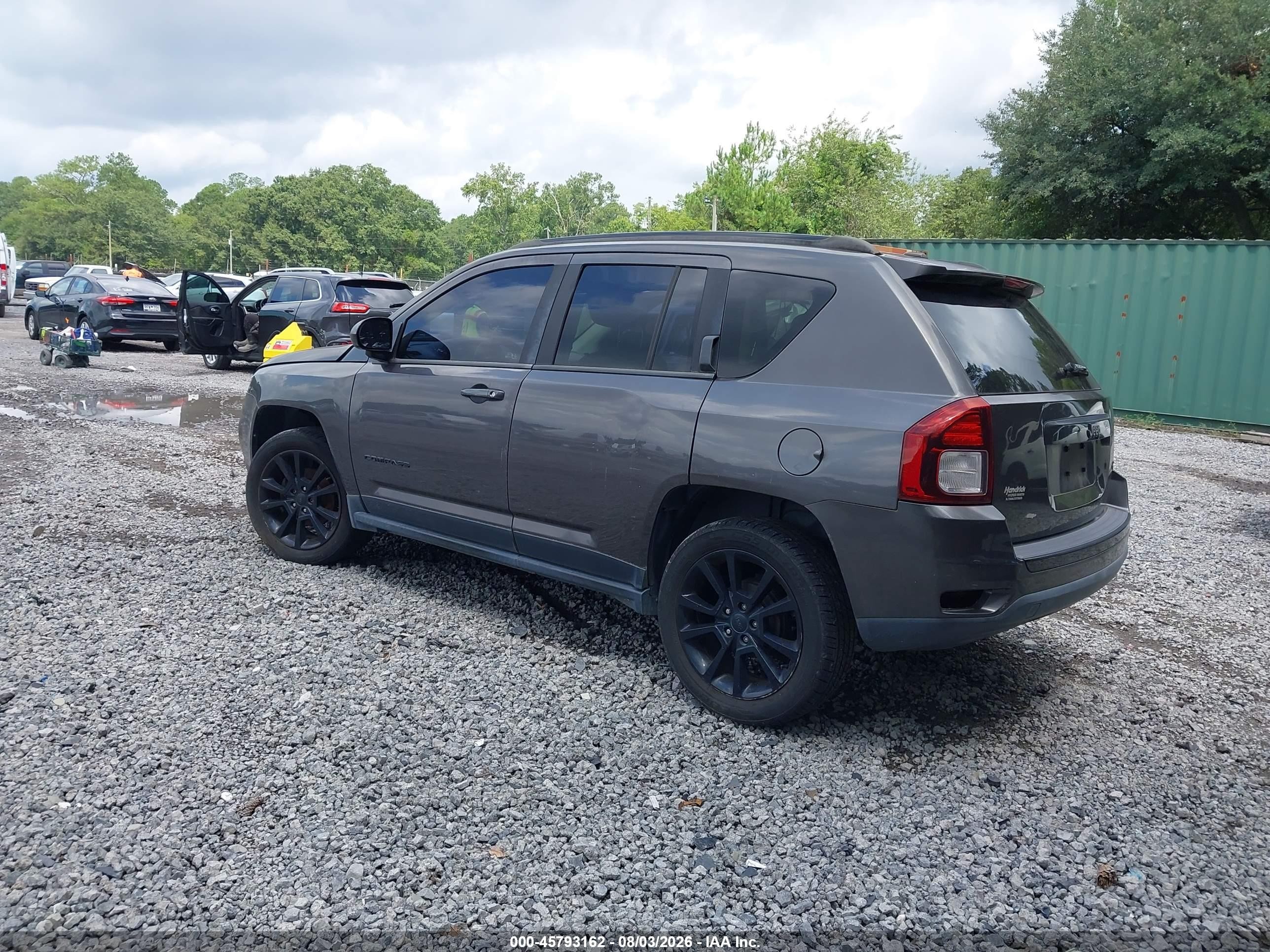 2015 Jeep Compass Altitude Edition Gray vin: 1C4NJCBA8FD171655