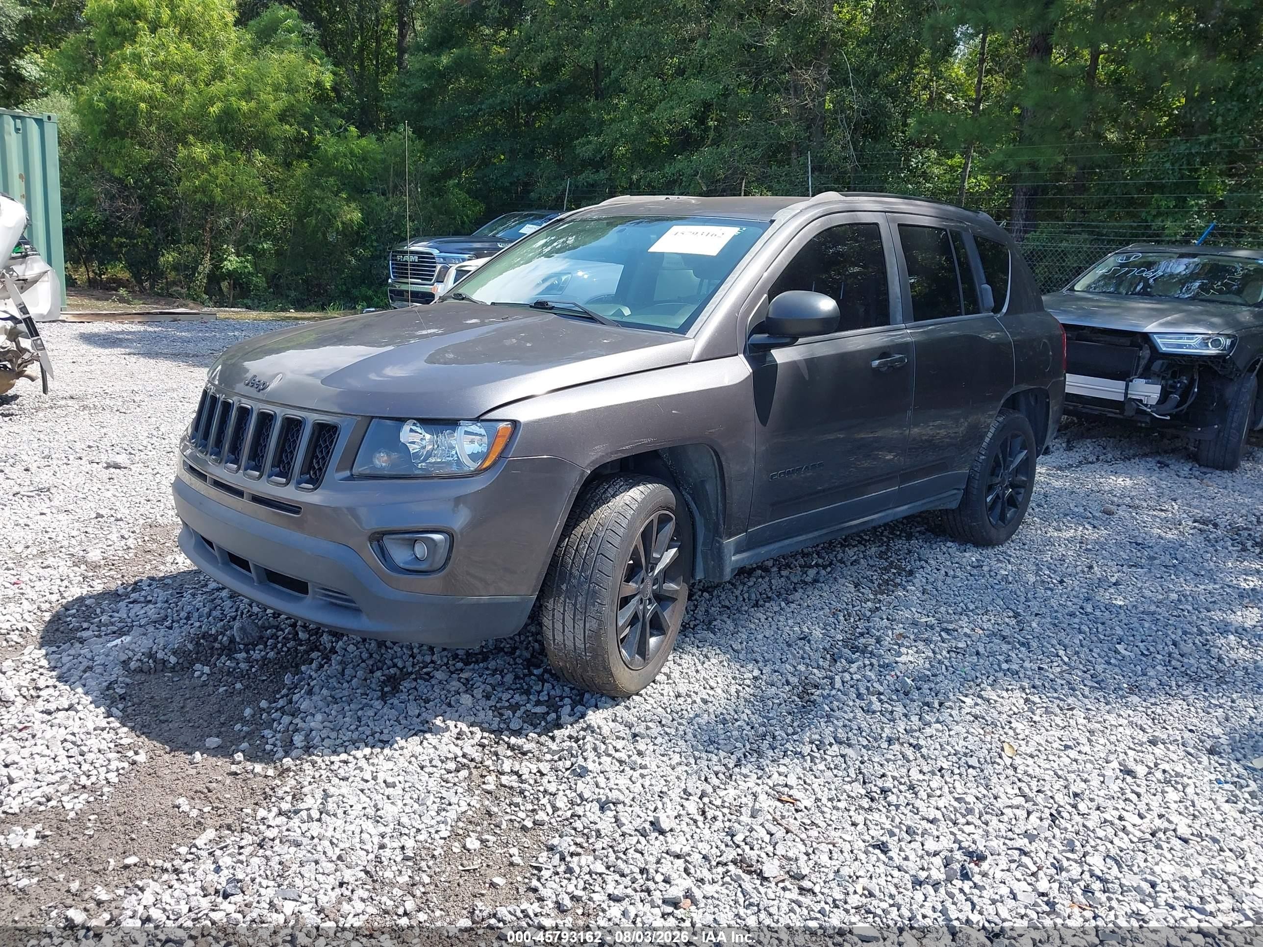 2015 Jeep Compass Altitude Edition Gray vin: 1C4NJCBA8FD171655